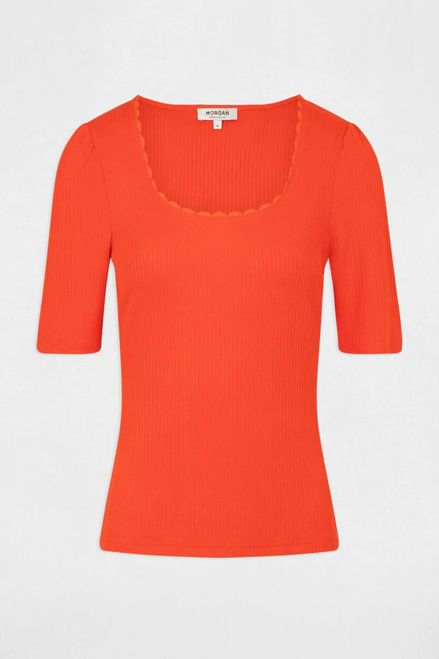 T-shirt met korte mouwen - oranje - Image 5