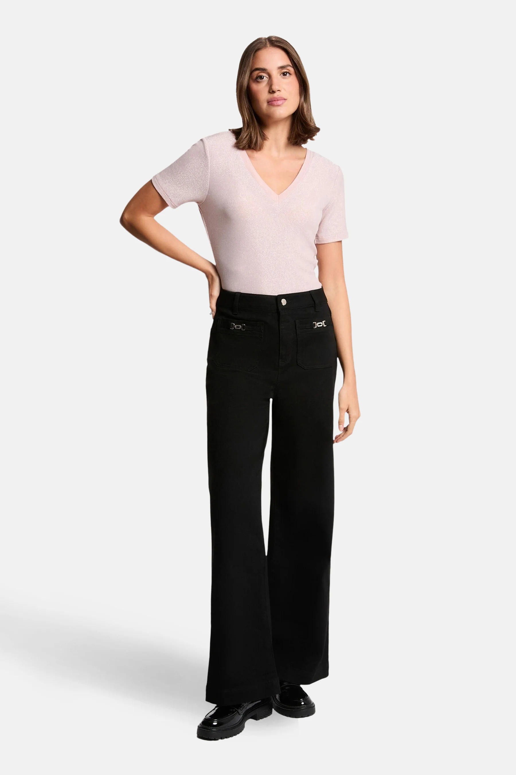 T-shirt met korte mouwen - roze - Image 2