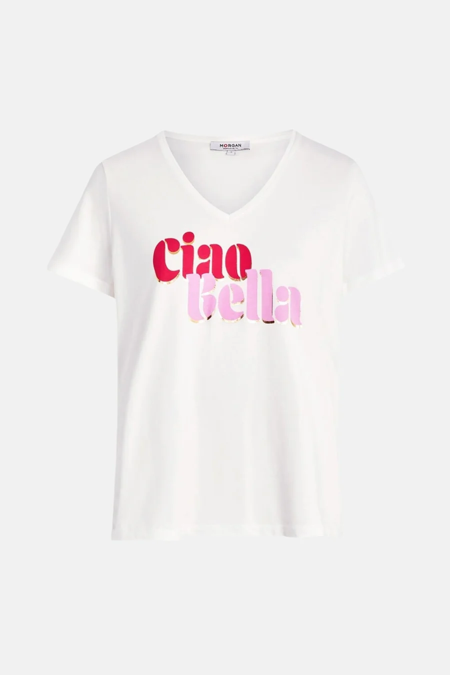 T-shirt met korte mouwen - wit - Image 5