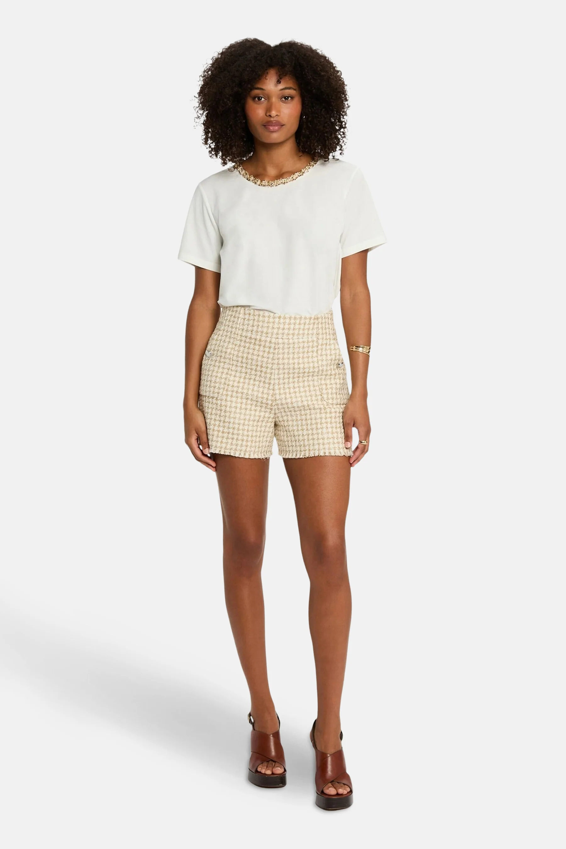 T-shirt met korte mouwen - wit - Image 2