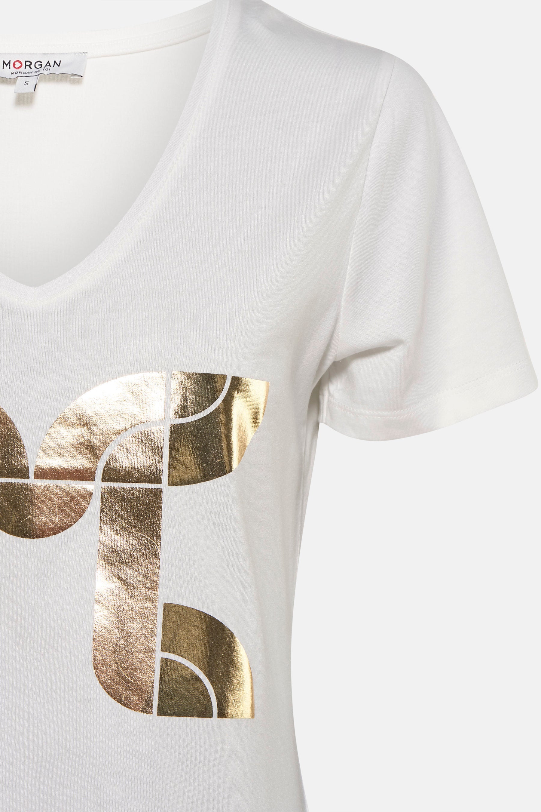 T-shirt met korte mouwen - wit - Image 3