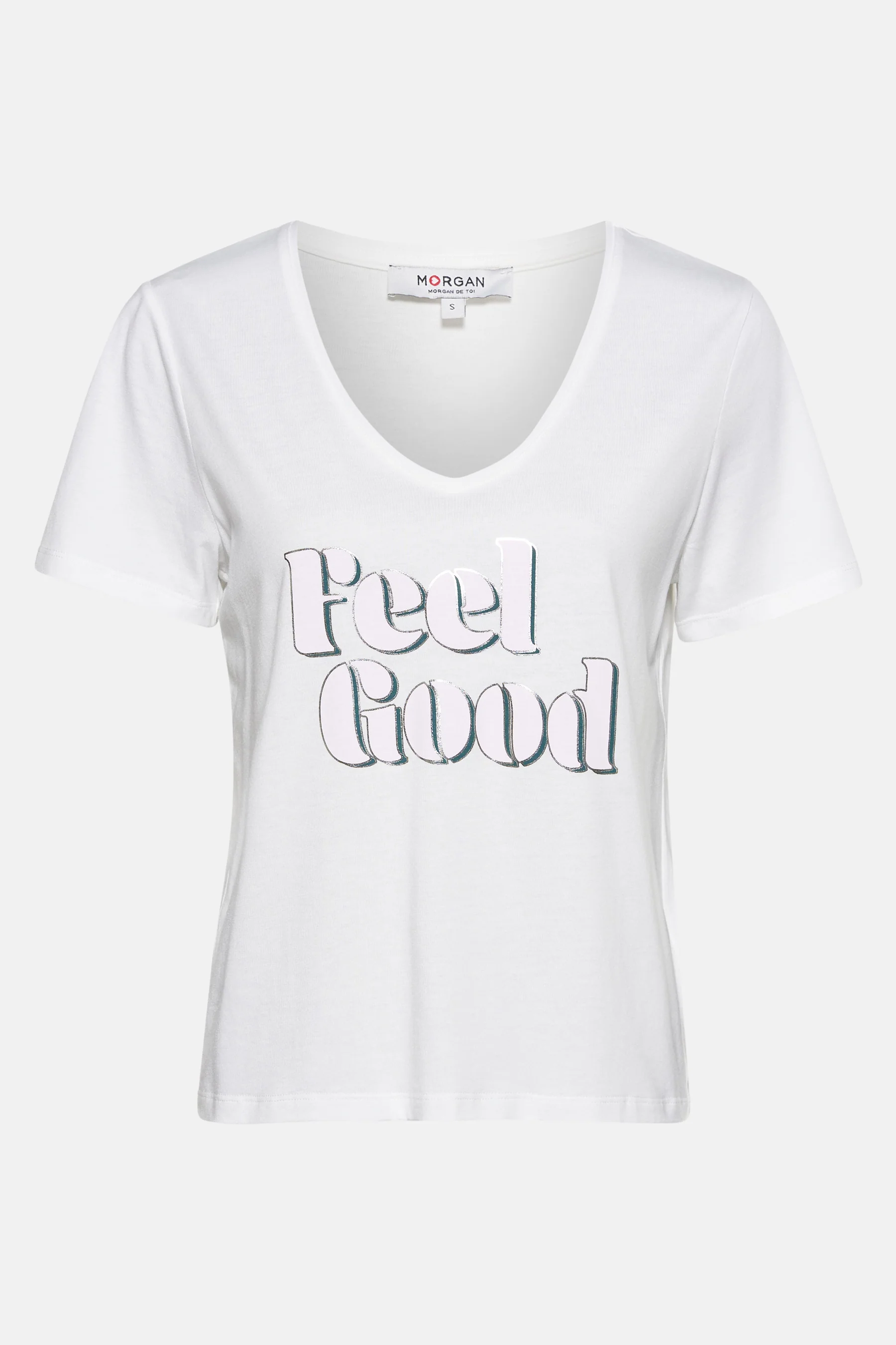 T-shirt met korte mouwen - wit - Image 6