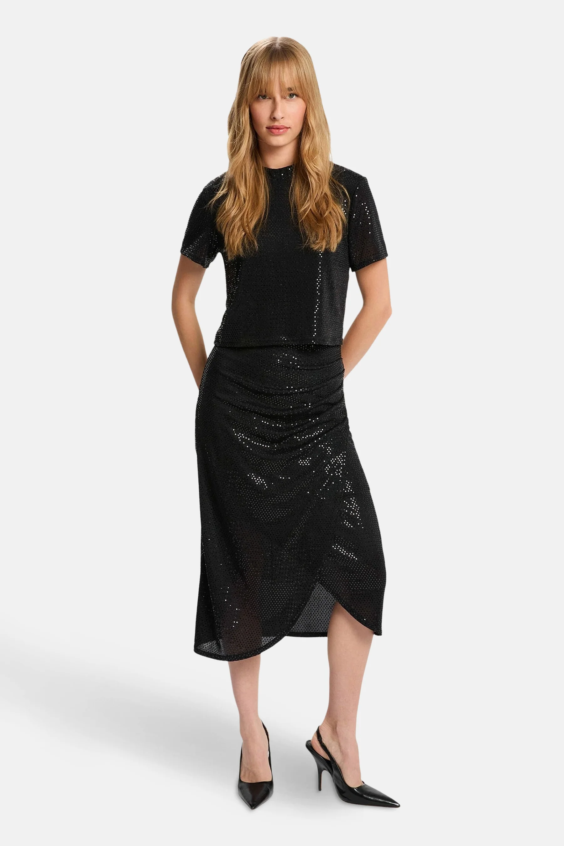 T-shirt met korte mouwen - zwart - Image 2