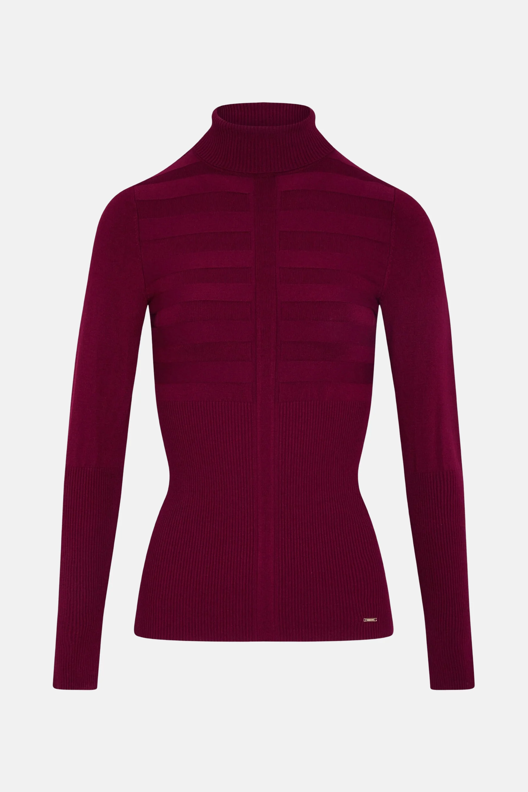 Pull met rolkraag - paars - Image 5