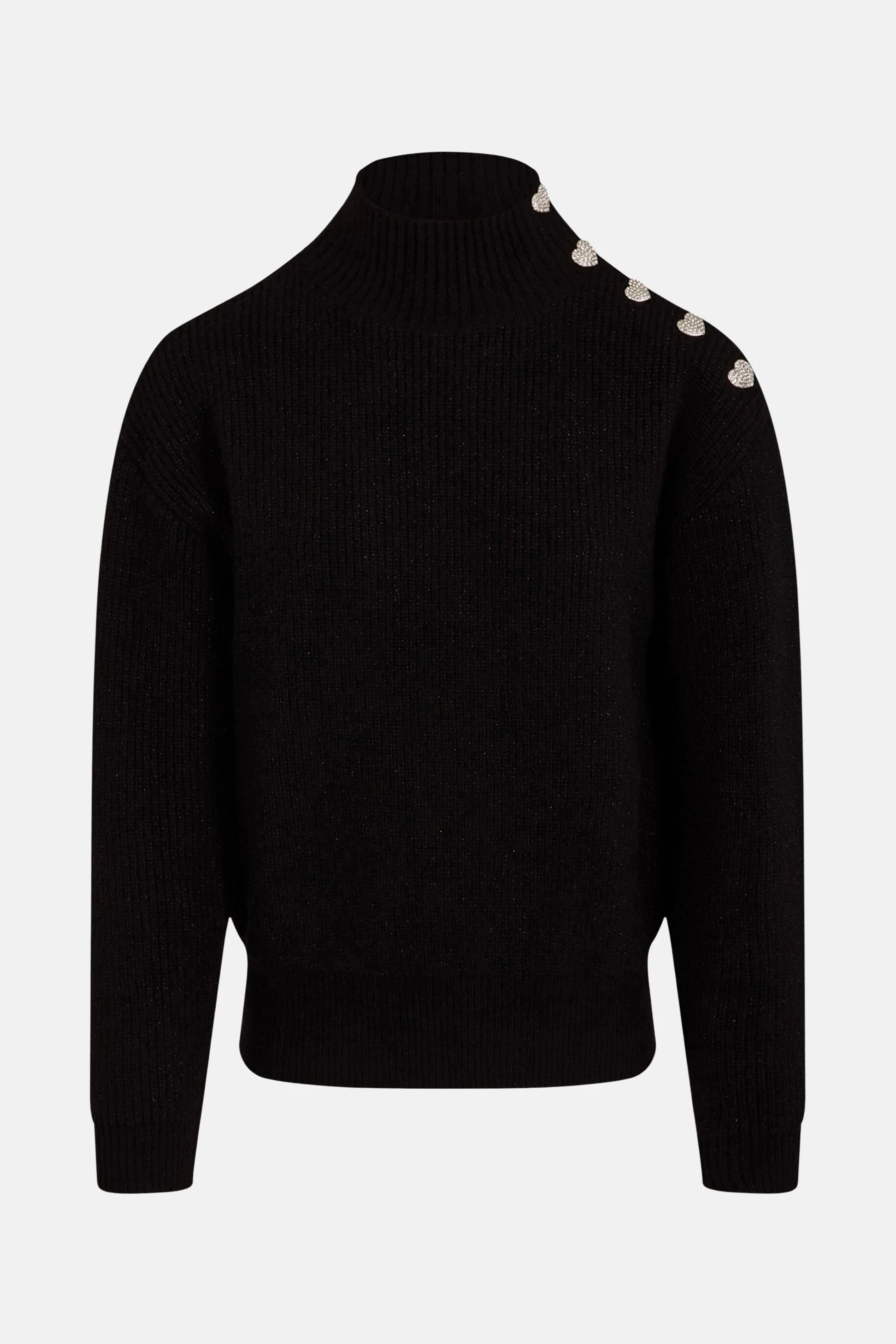 Pull met rolkraag - zwart - Image 5