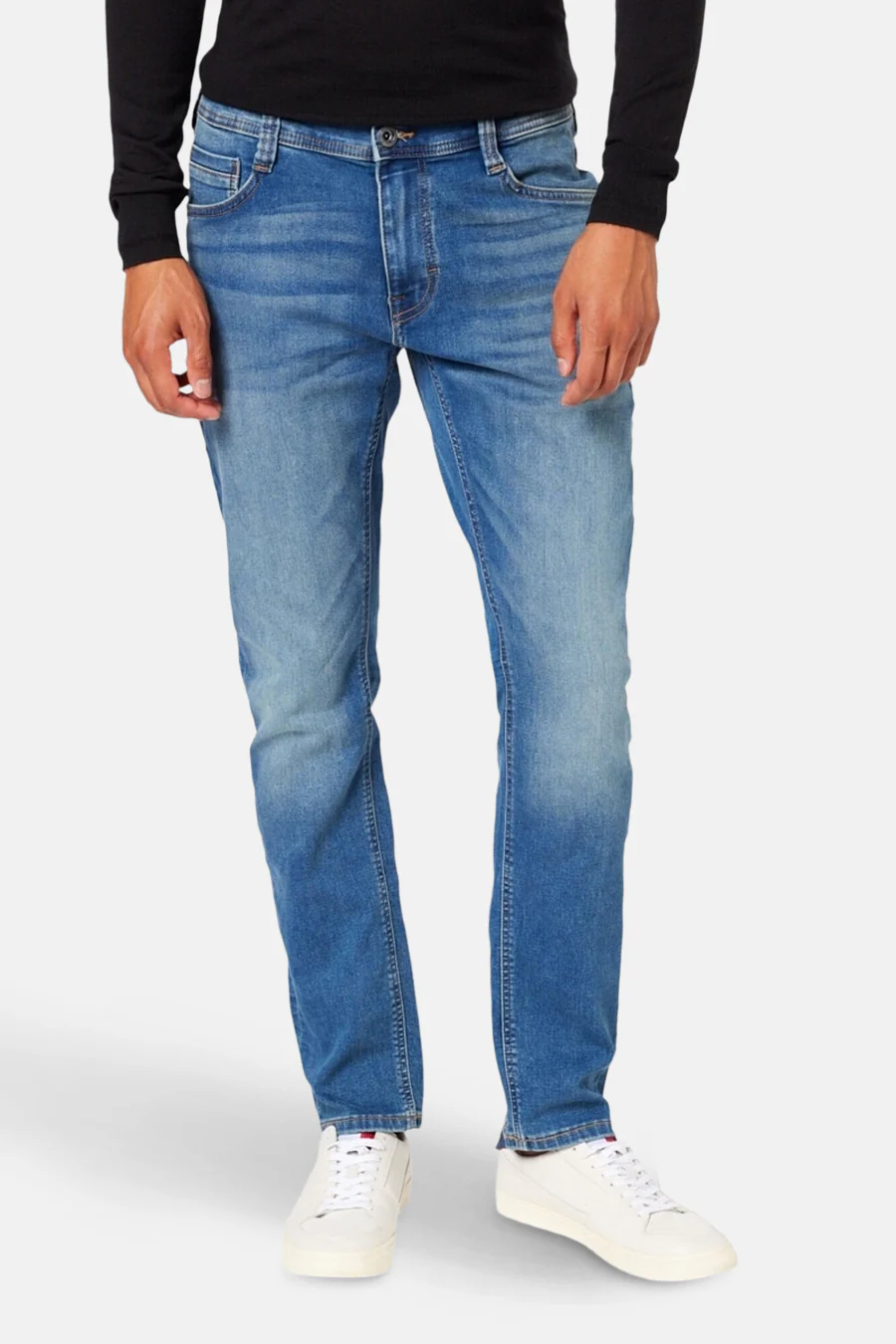 OREGON SLIM K - mid blue denim