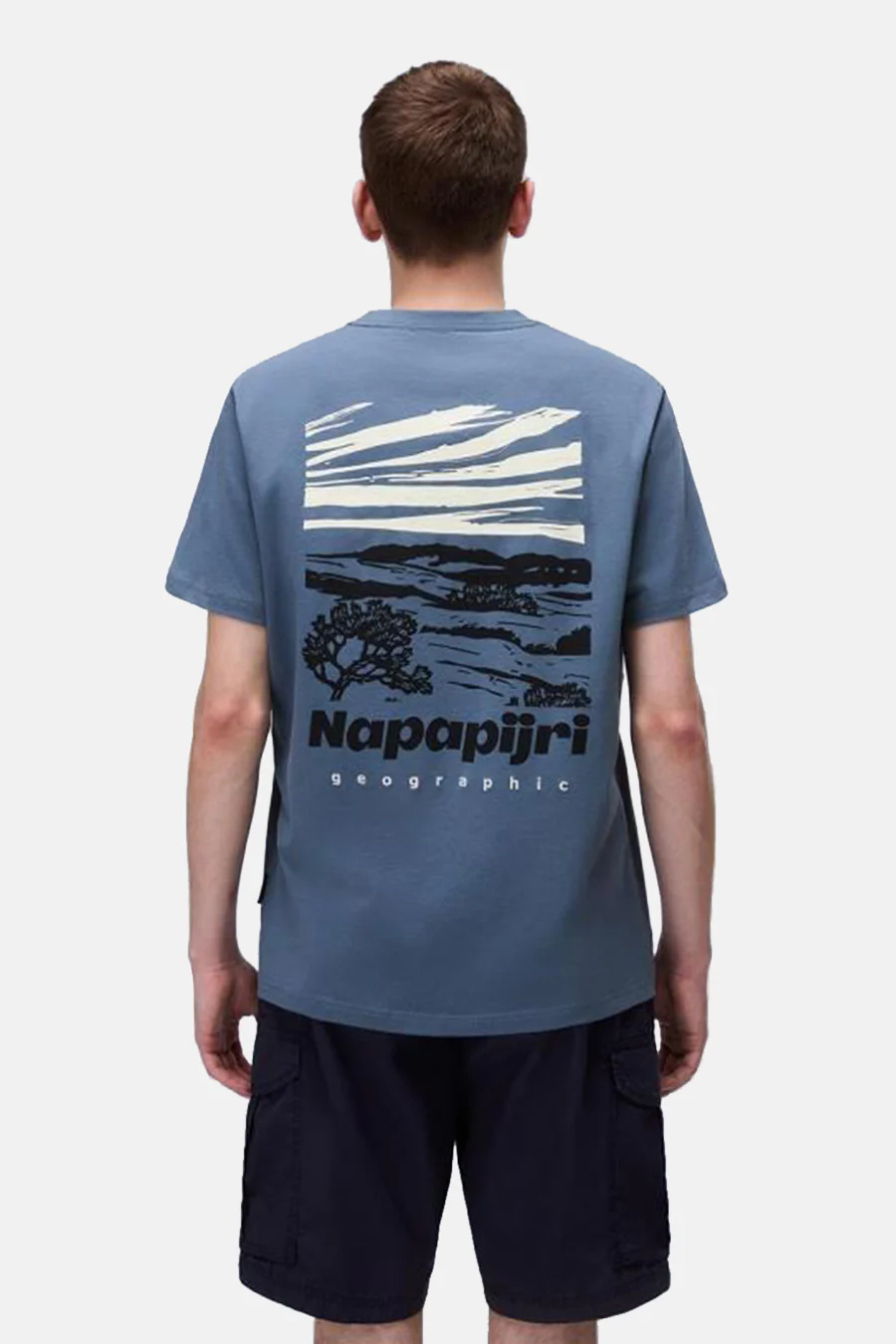 T-shirt met korte mouwen - Blauw
