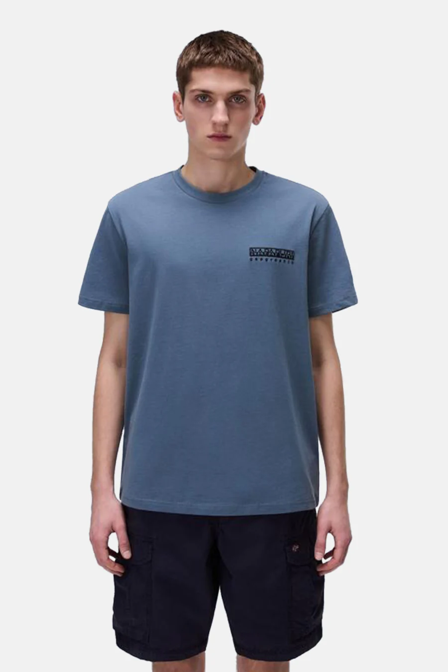 T-shirt met korte mouwen - Blauw - Image 2