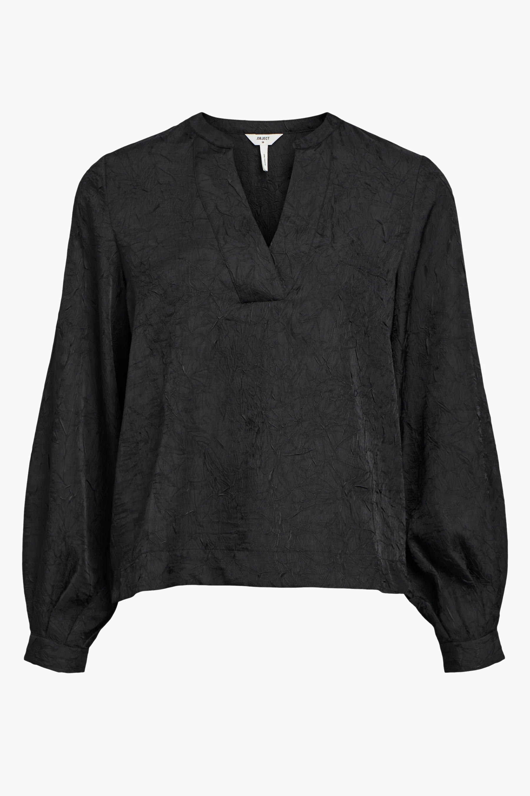 Blouse met lange mouwen - zwart - Image 3