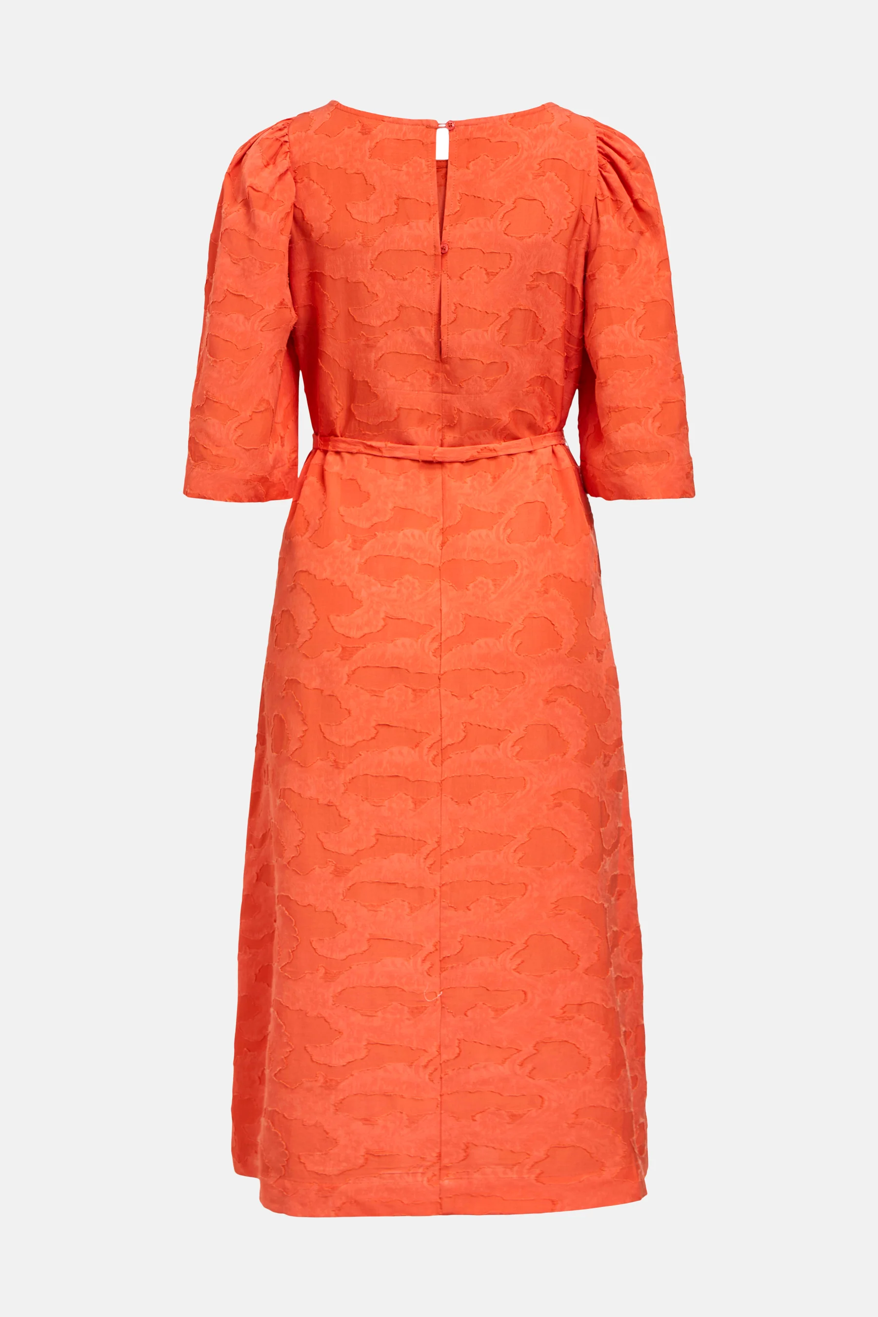 Kleedje met korte mouwen - oranje - Image 6