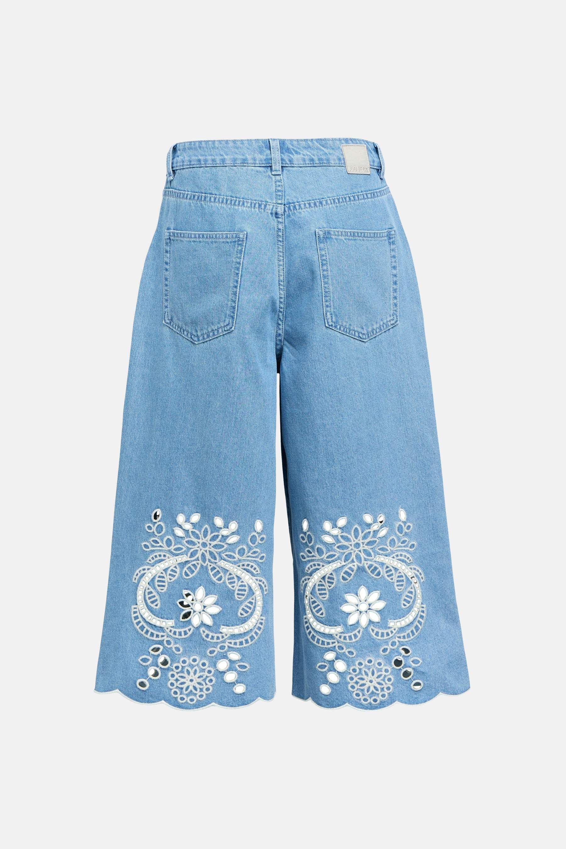 Short - light blue denim - Image 6