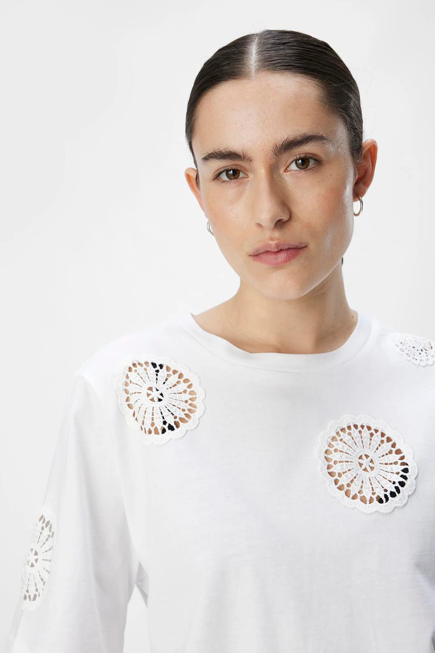 T-shirt met korte mouwen - wit - Image 4