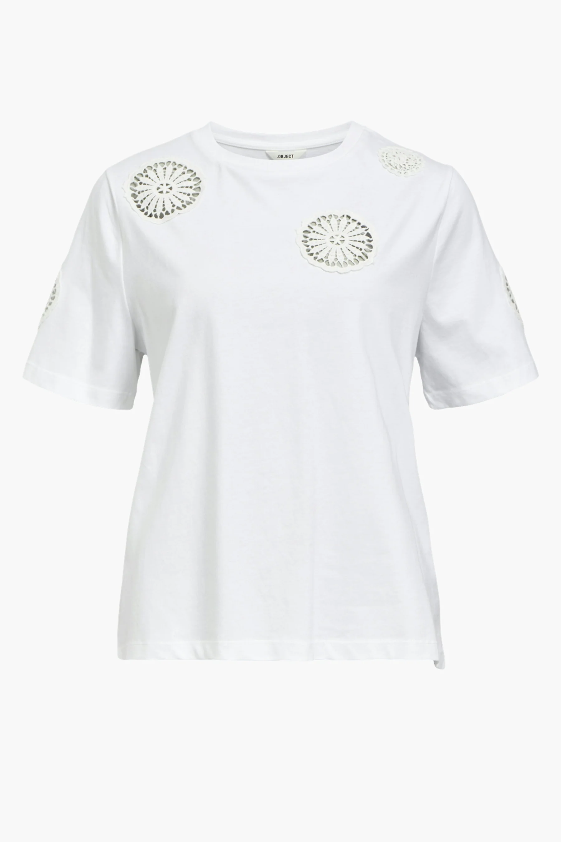 T-shirt met korte mouwen - wit - Image 5