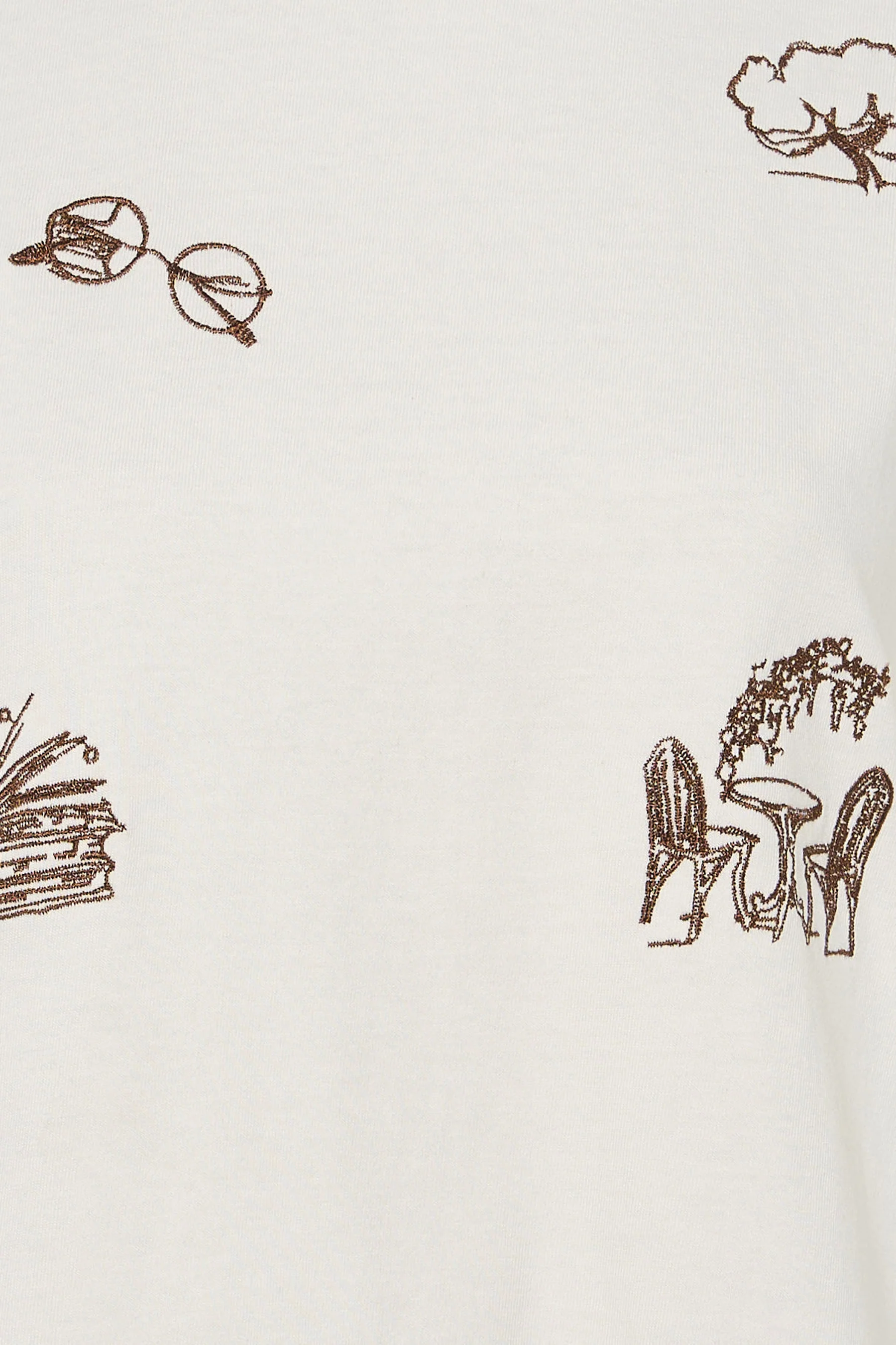 T-shirt met korte mouwen - wit - Image 6