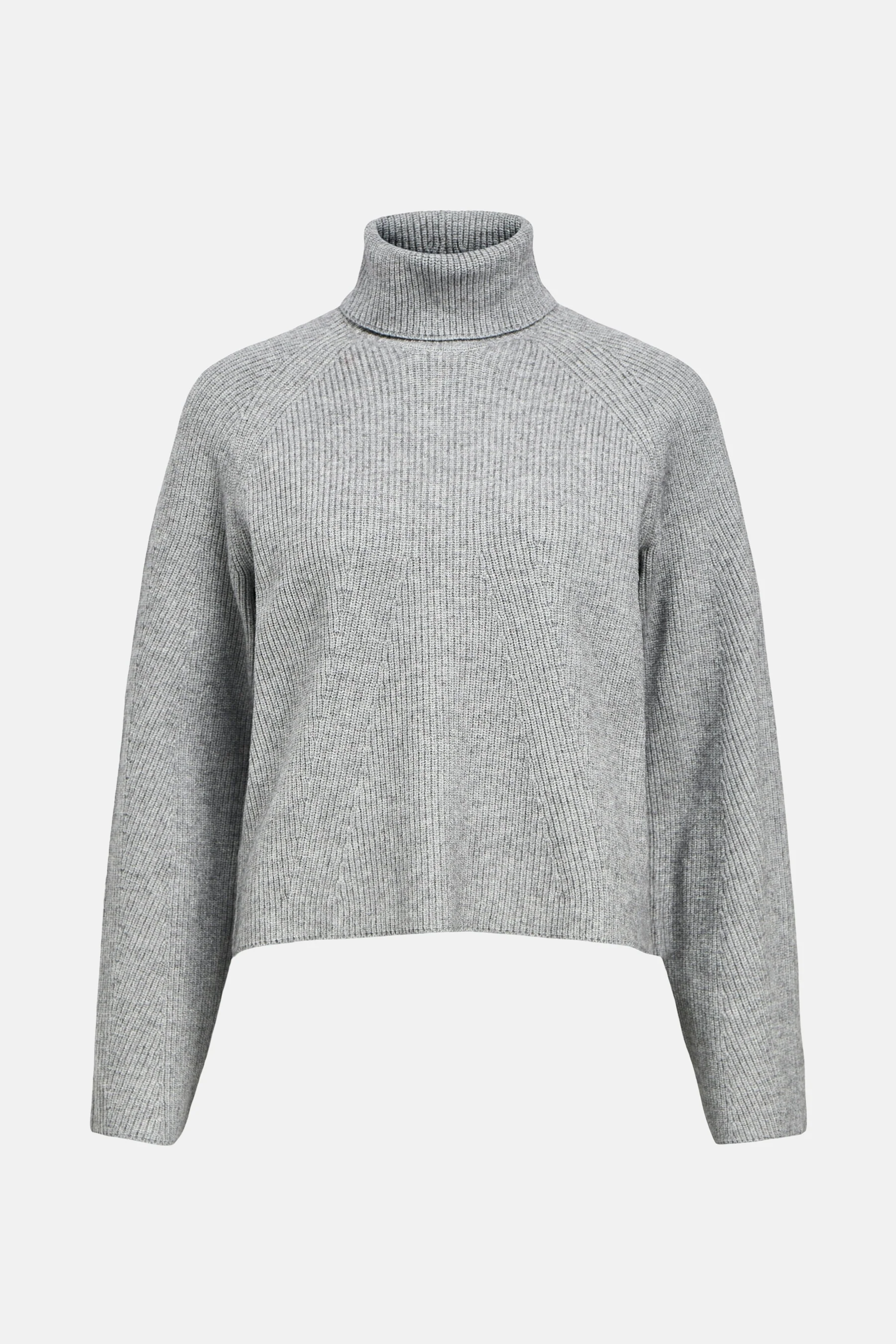 Pull met rolkraag - grijs - Image 6