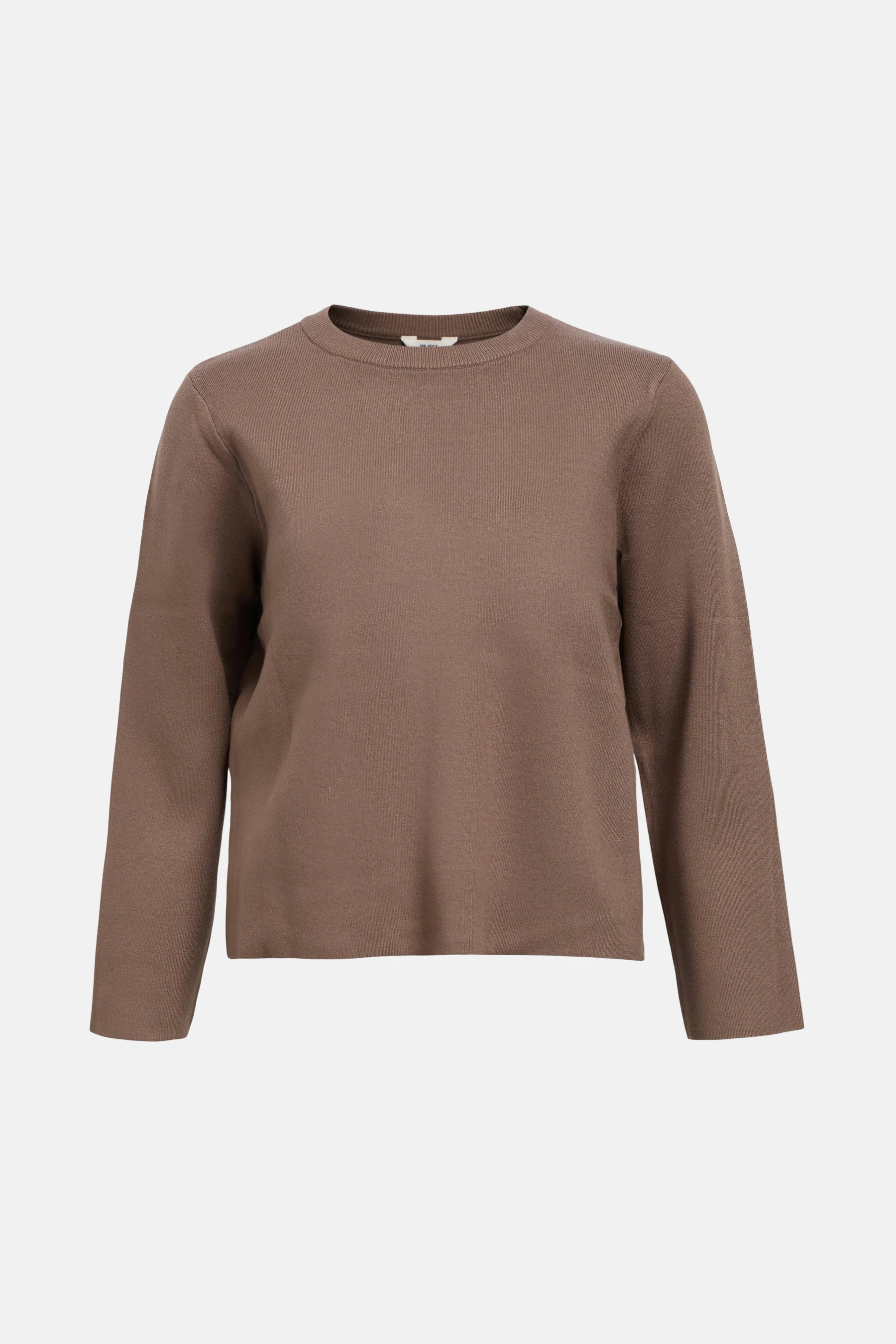 Pull met ronde hals - bruin - Image 5