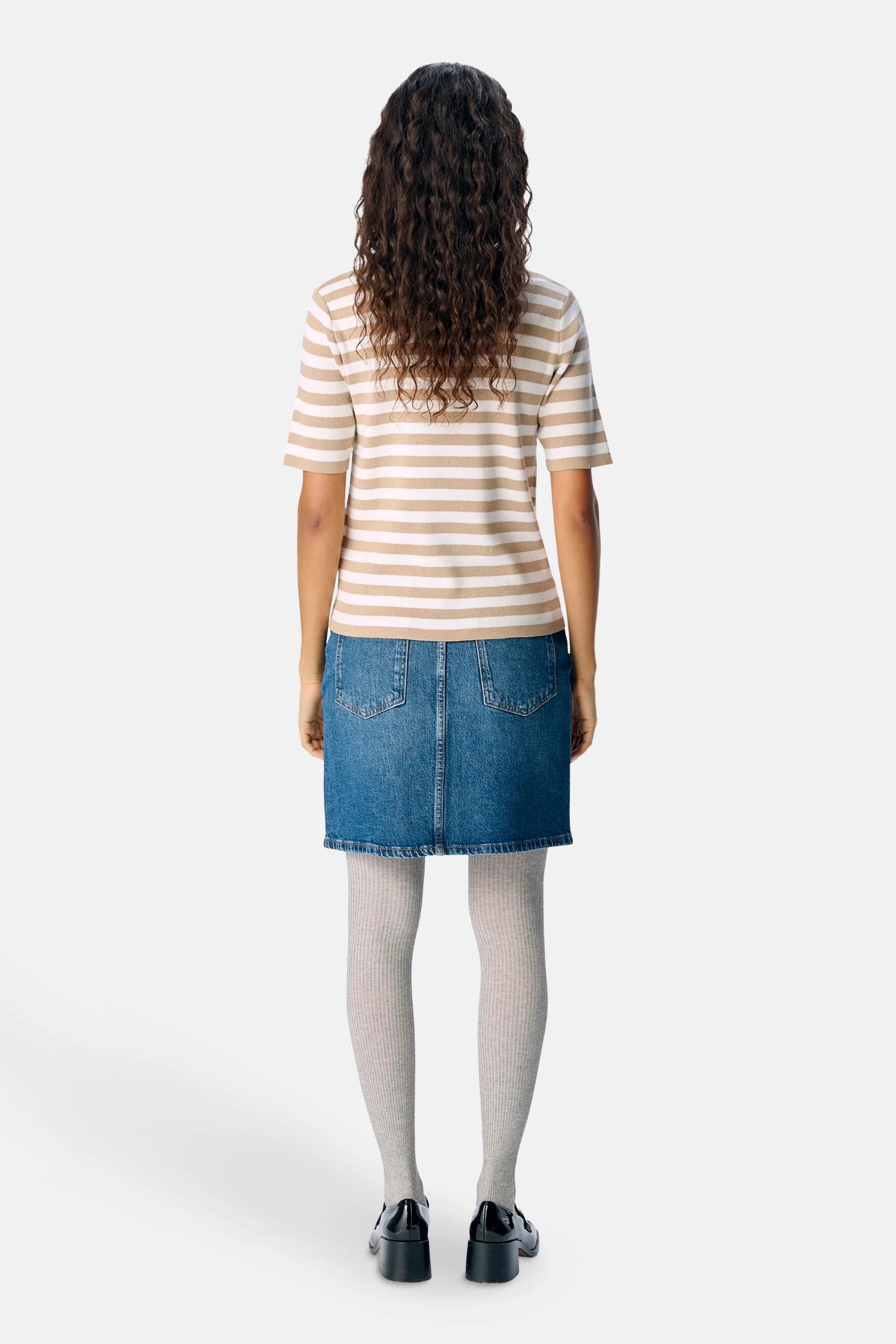 T-shirt met korte mouwen - ecru - Image 3