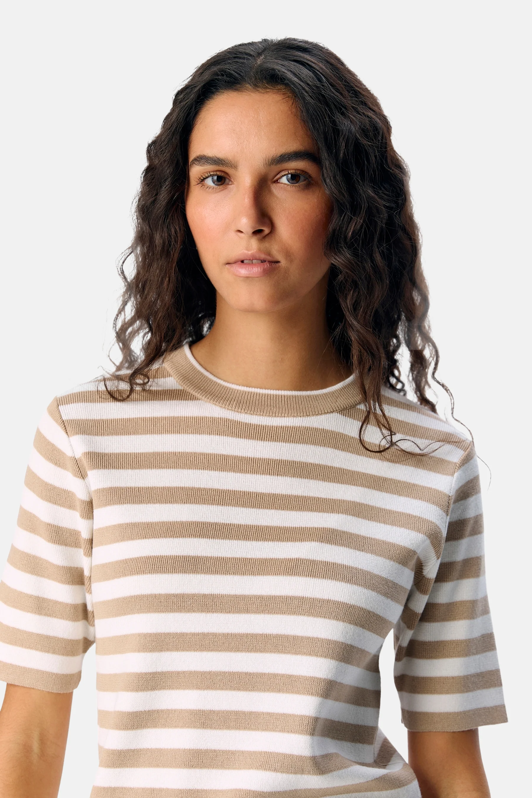 T-shirt met korte mouwen - ecru - Image 4