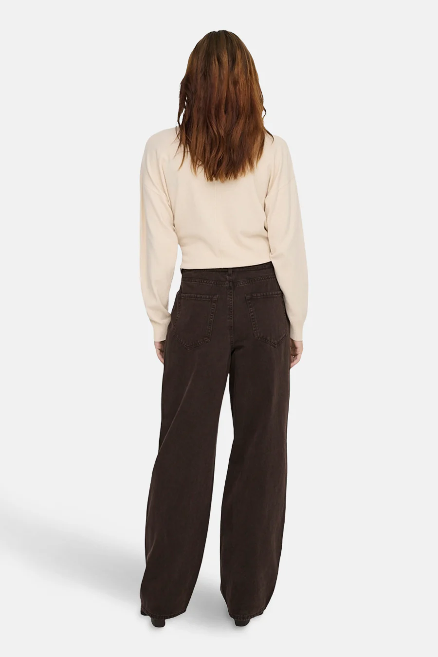 Colored jeans - bruin - Image 3