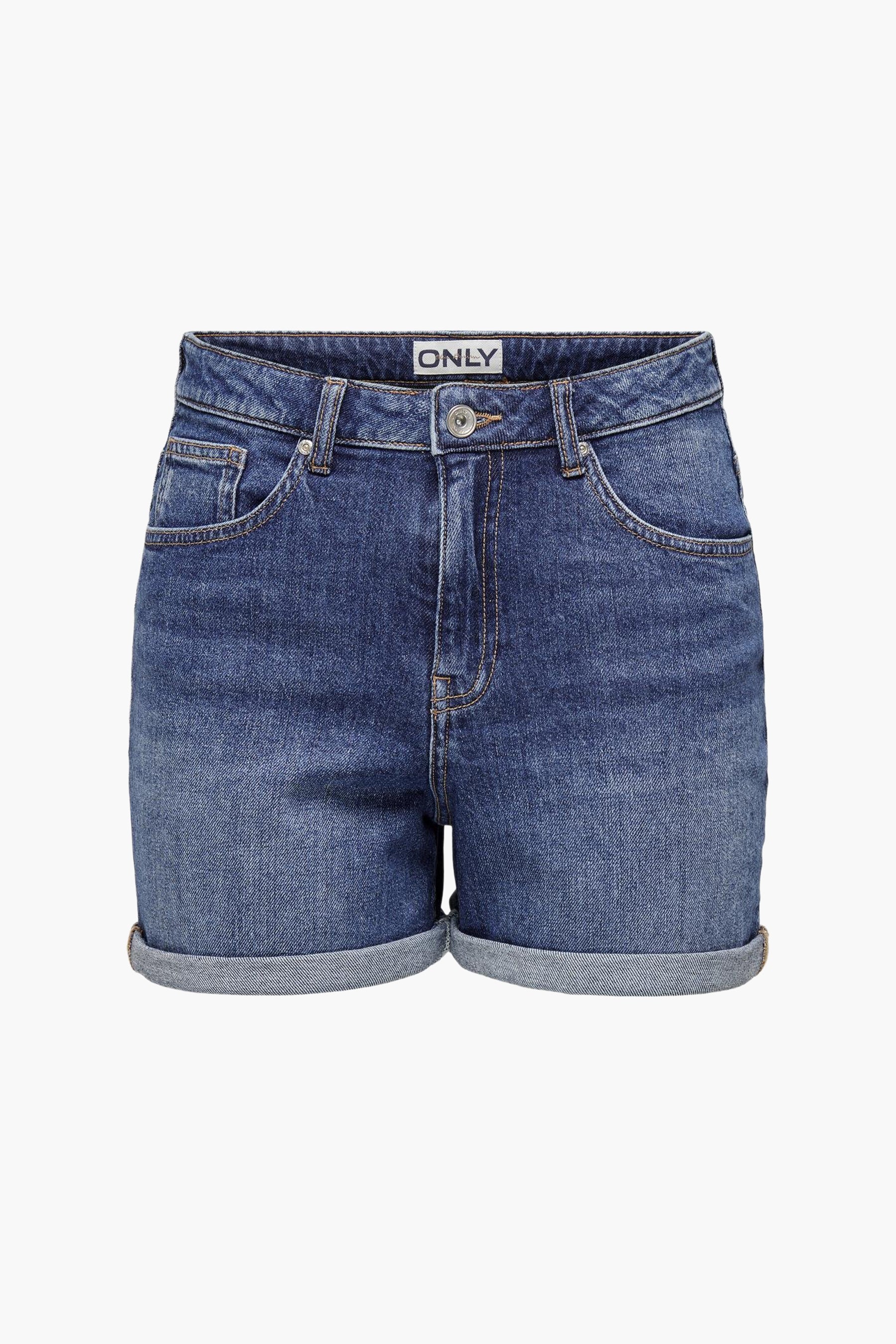 Short - mid blue denim - Image 6