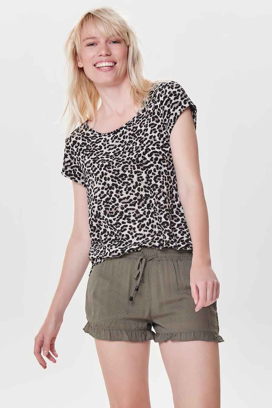 Blouse - bruin
