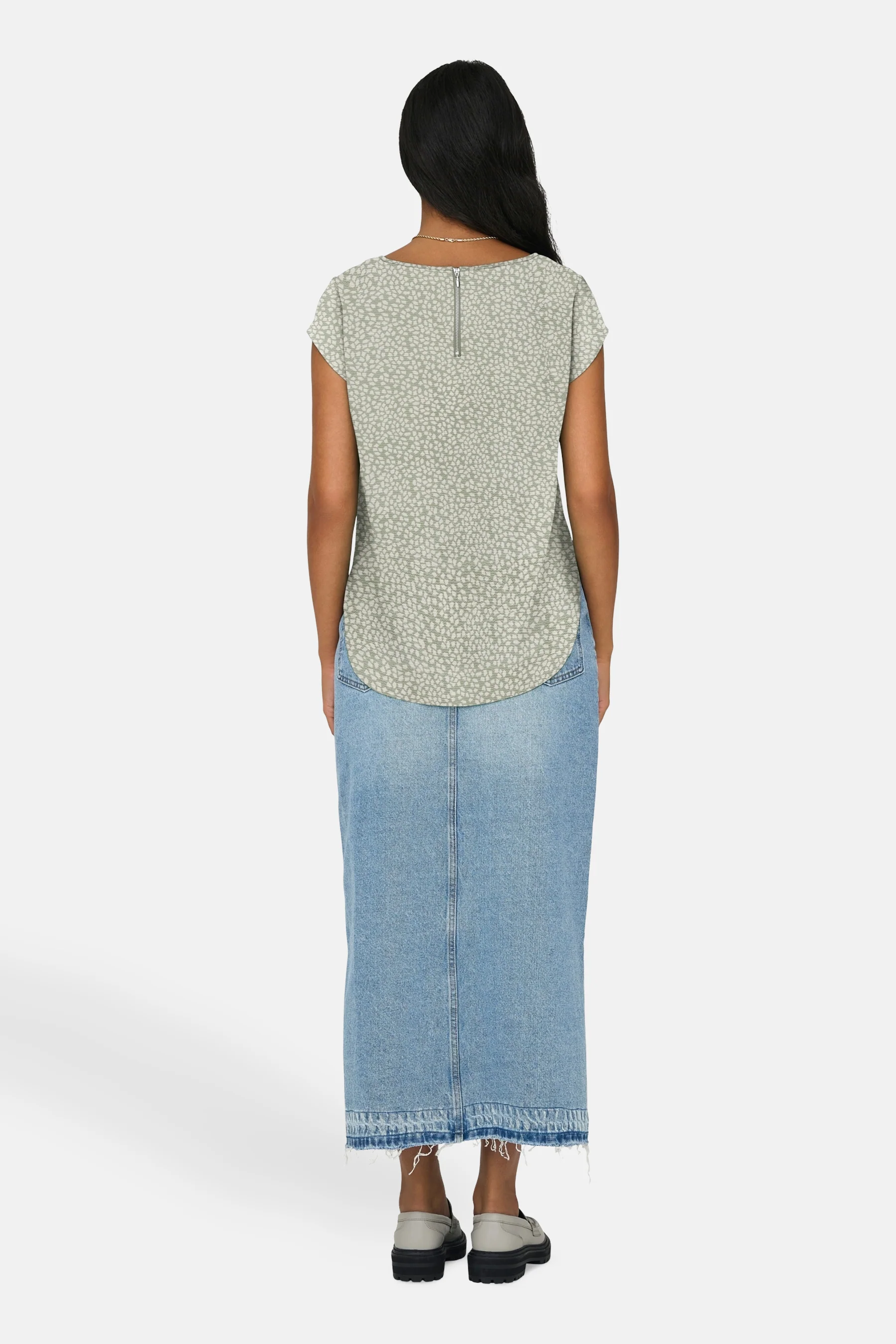 Blouse (korte mouwen) groen - ONLY® - Image 3