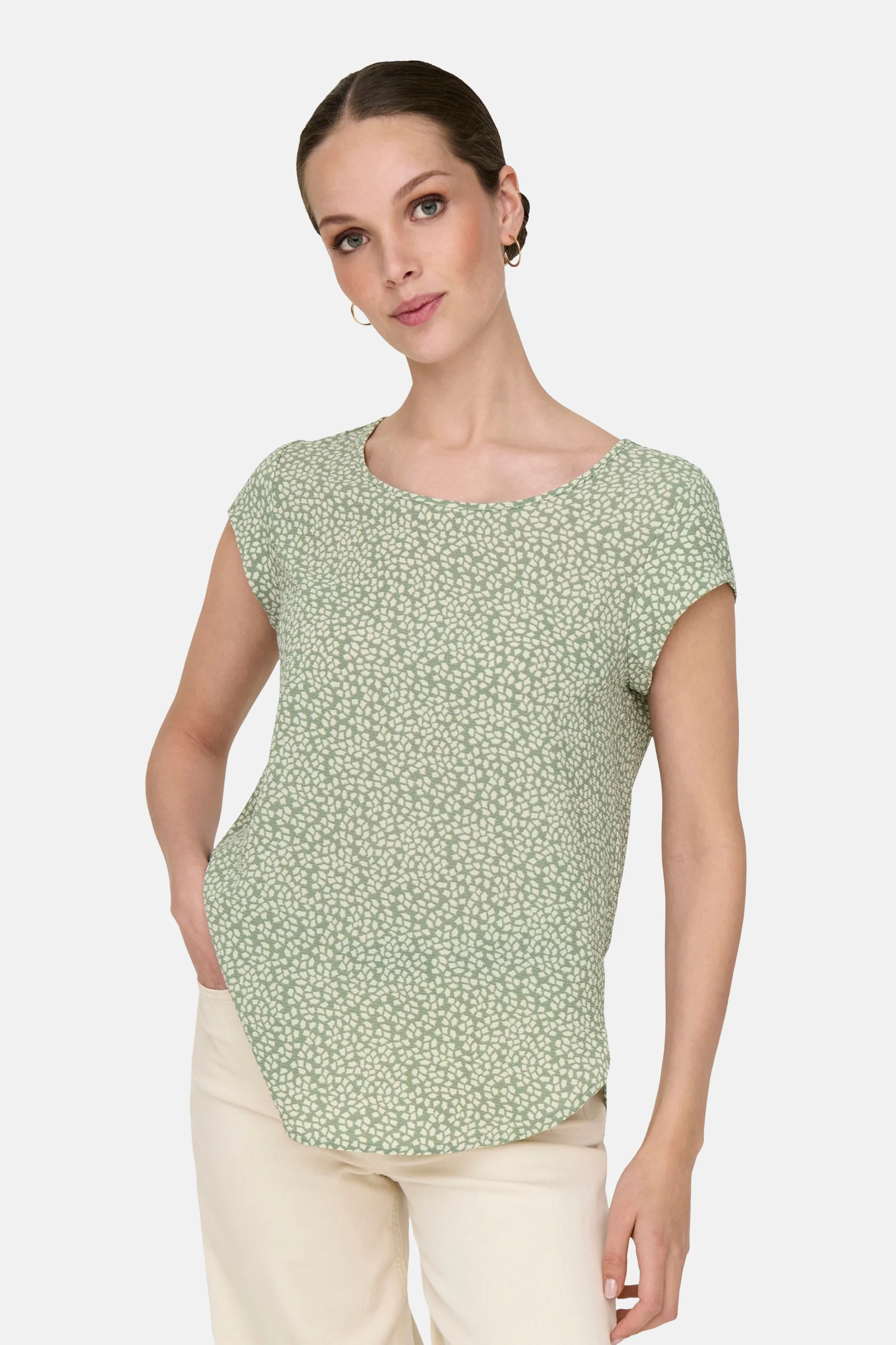 Blouse (korte mouwen) groen - ONLY® - Image 5