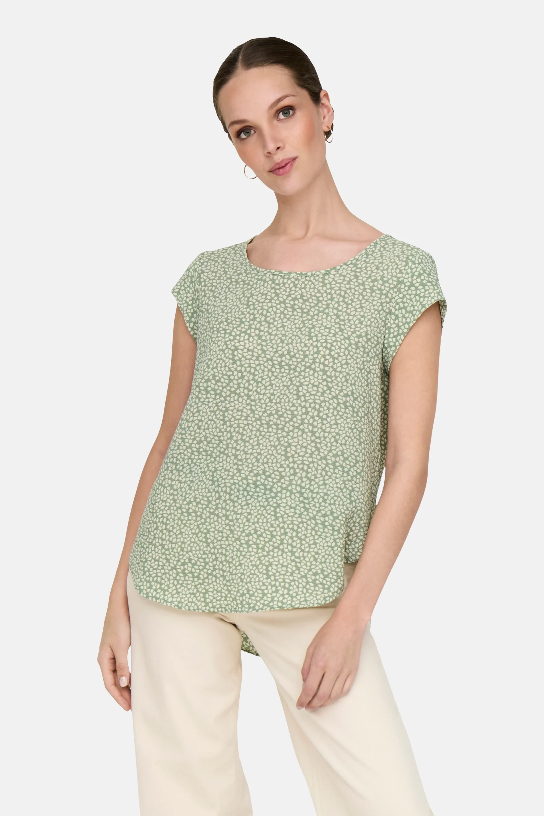 Blouse (korte mouwen) groen - ONLY® - Image 8