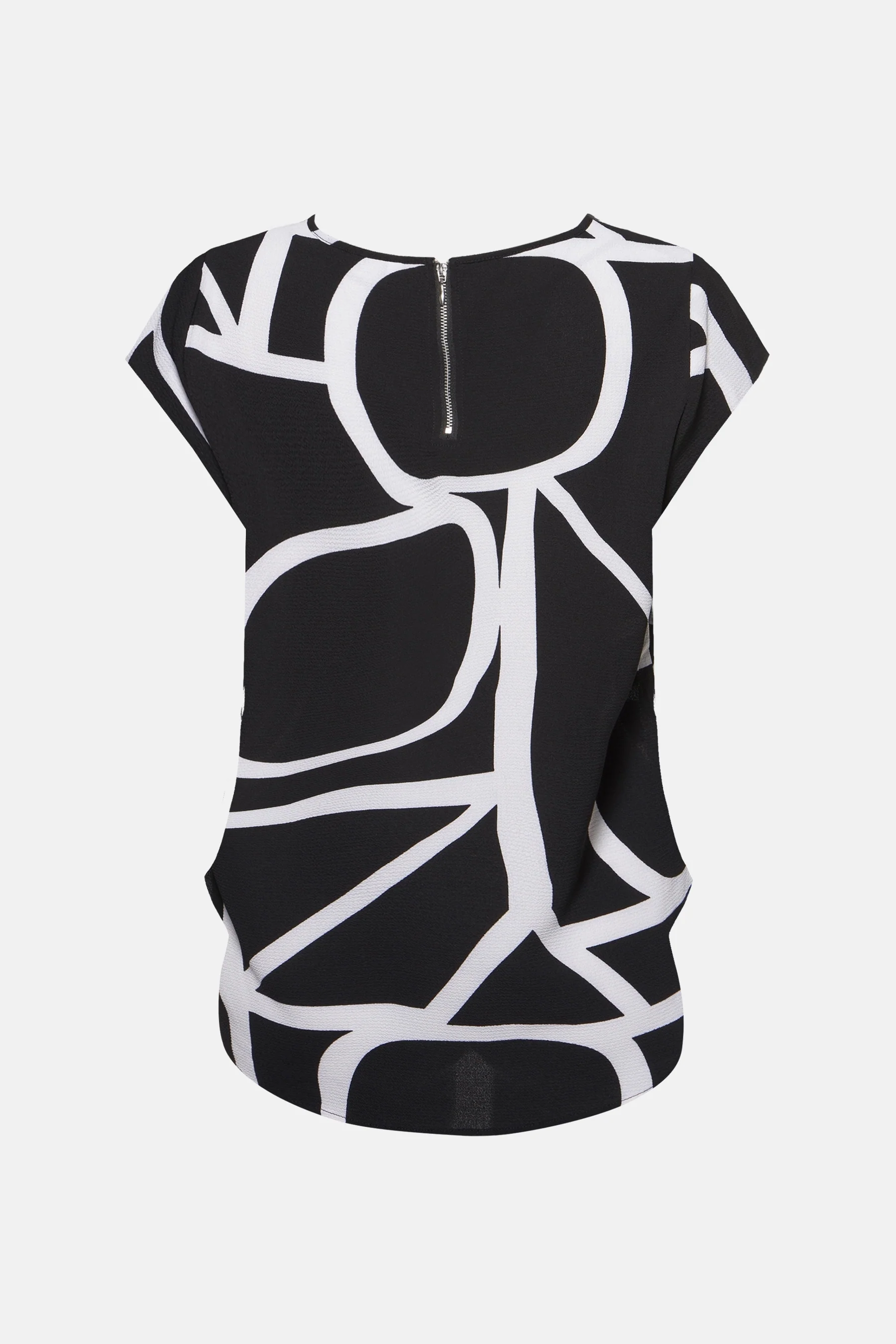 Blouse met korte mouwen - zwart - Image 2
