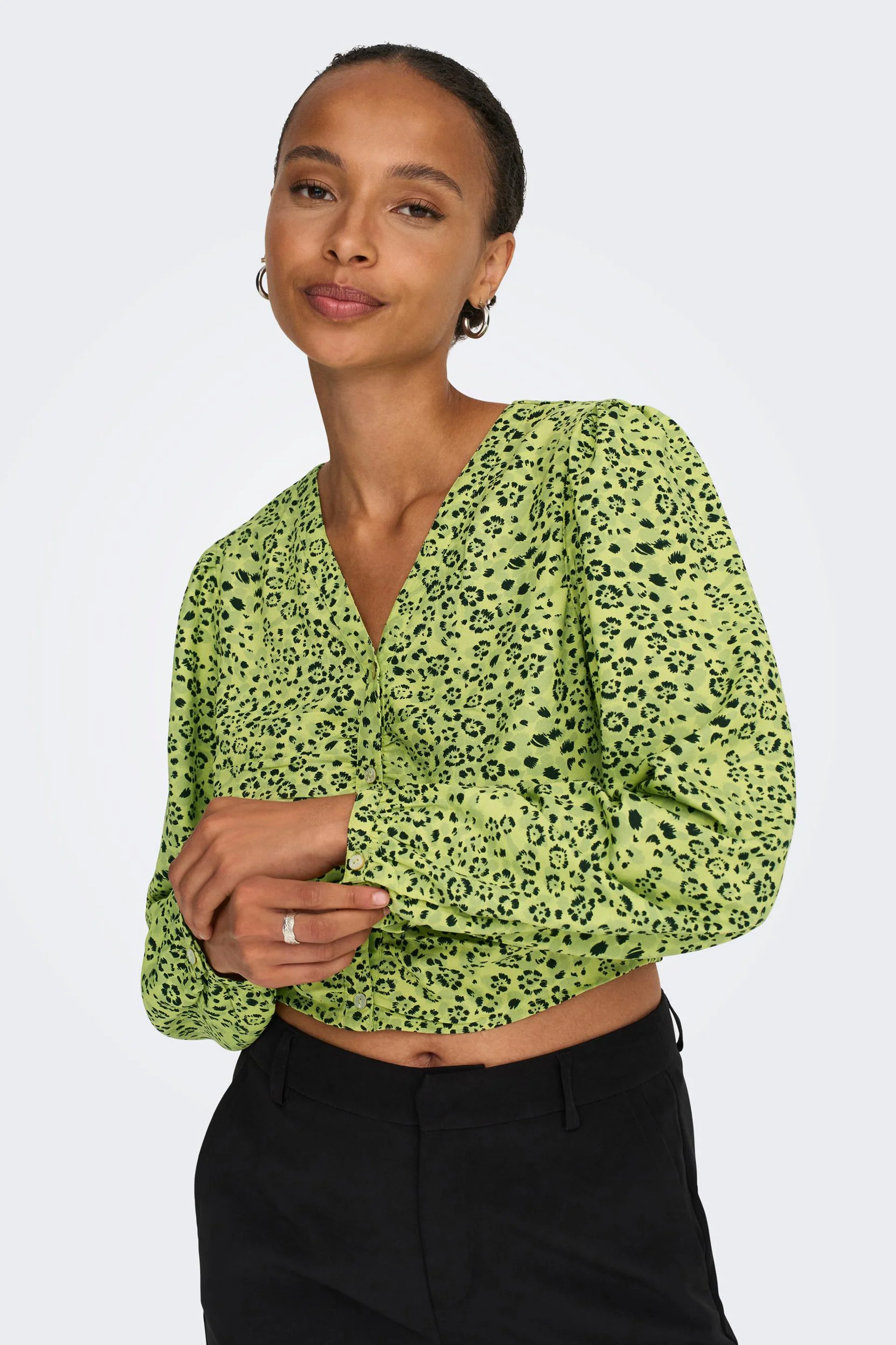 Blouse - groen - Image 5