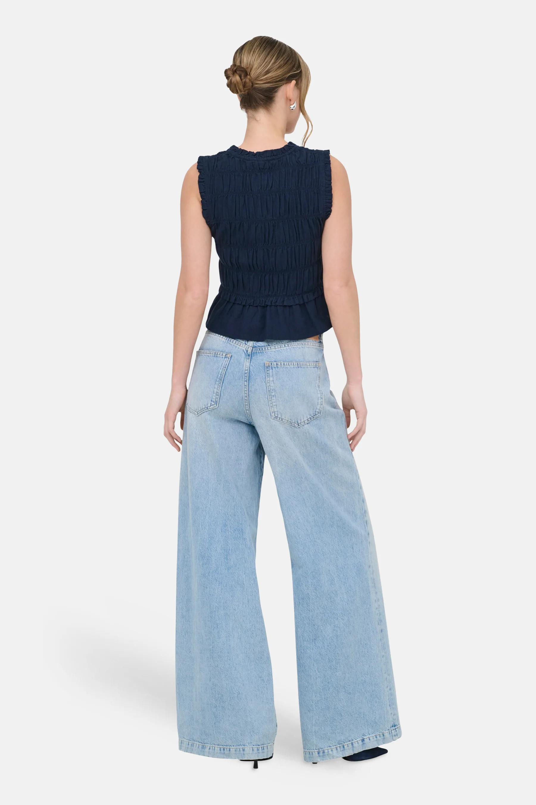 Blouse - blauw - Image 3
