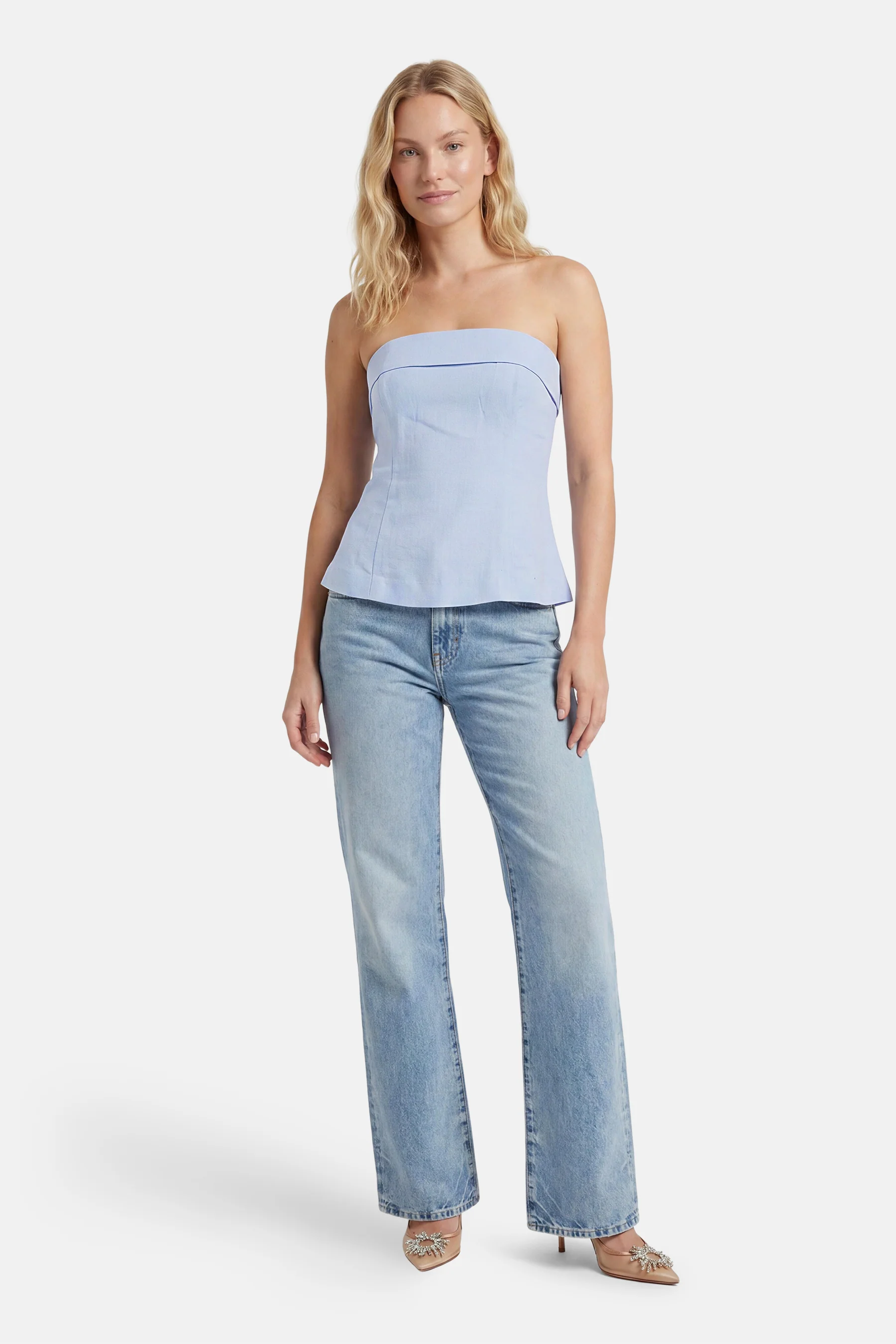 Blouse - blauw - Image 2