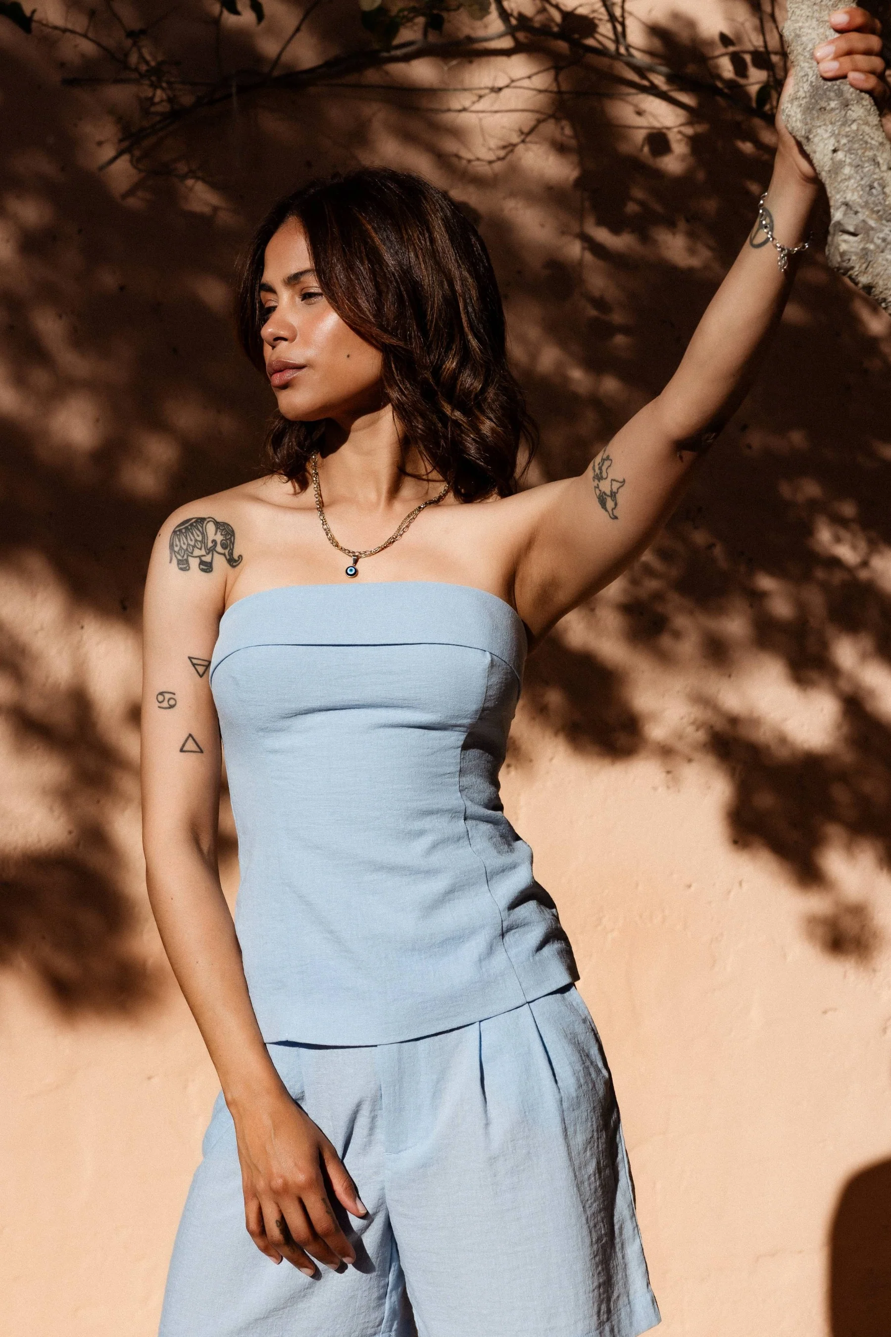 Blouse - blauw - Image 8