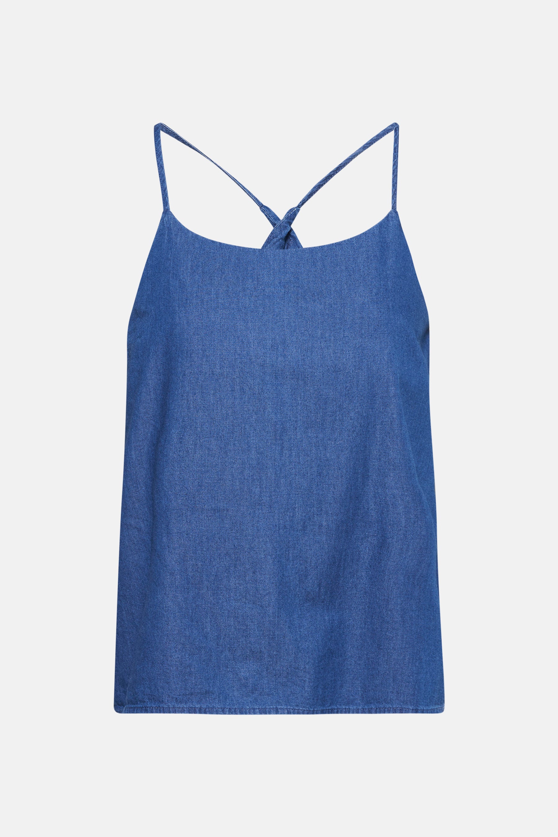 Blouse - mid blue denim - Image 4