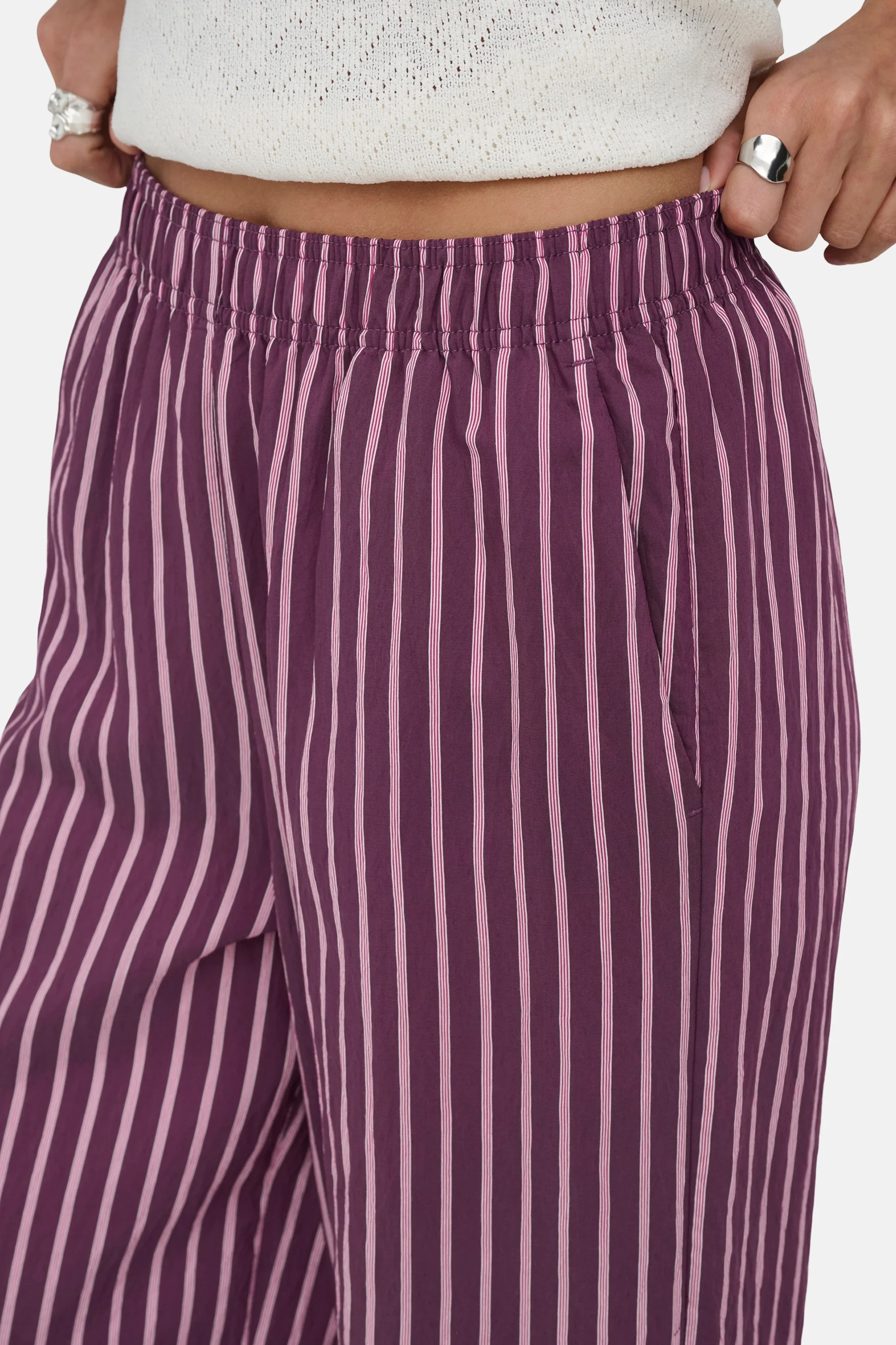 Broek - paars - Image 5