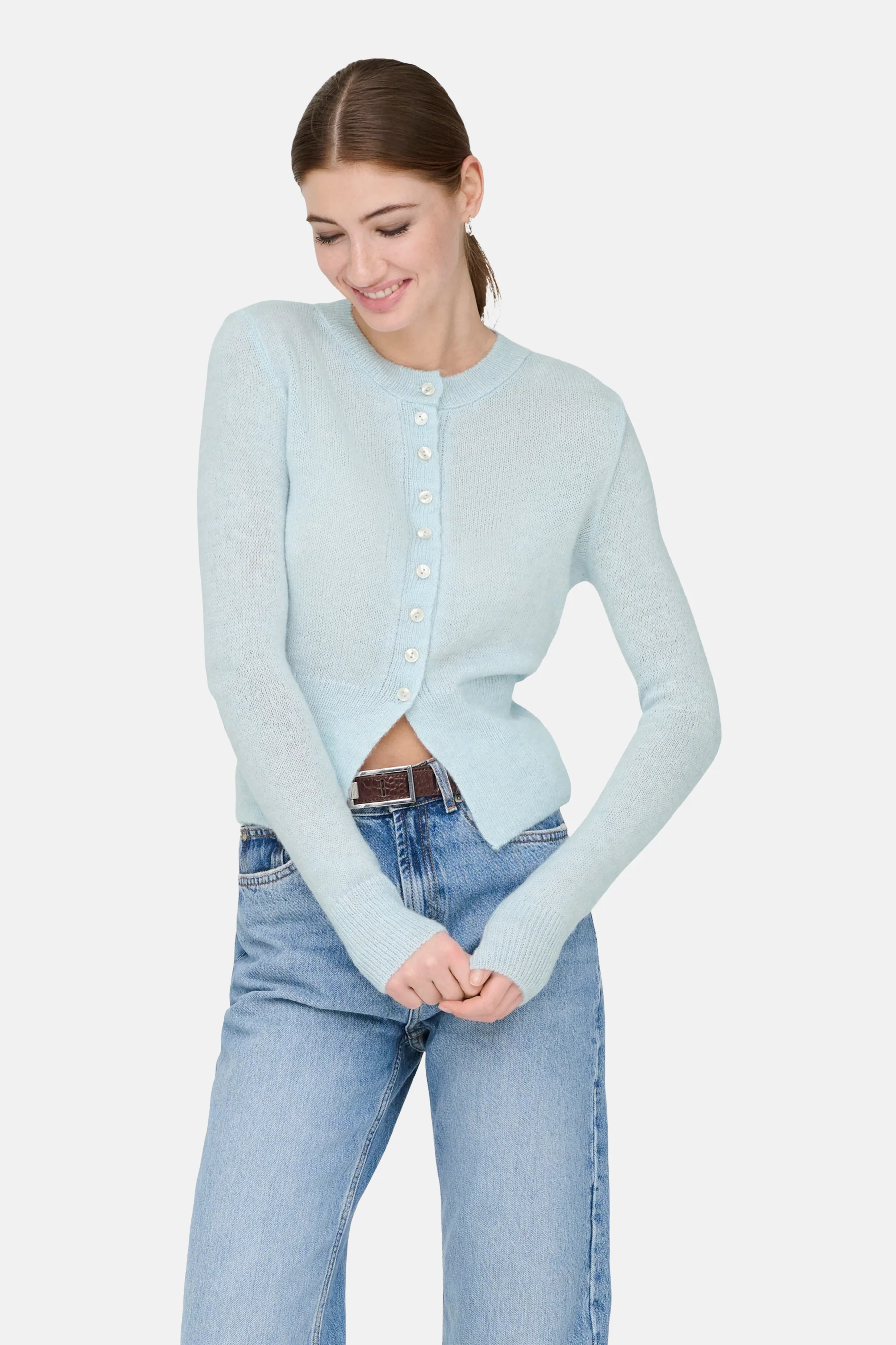 Cardigan - blauw