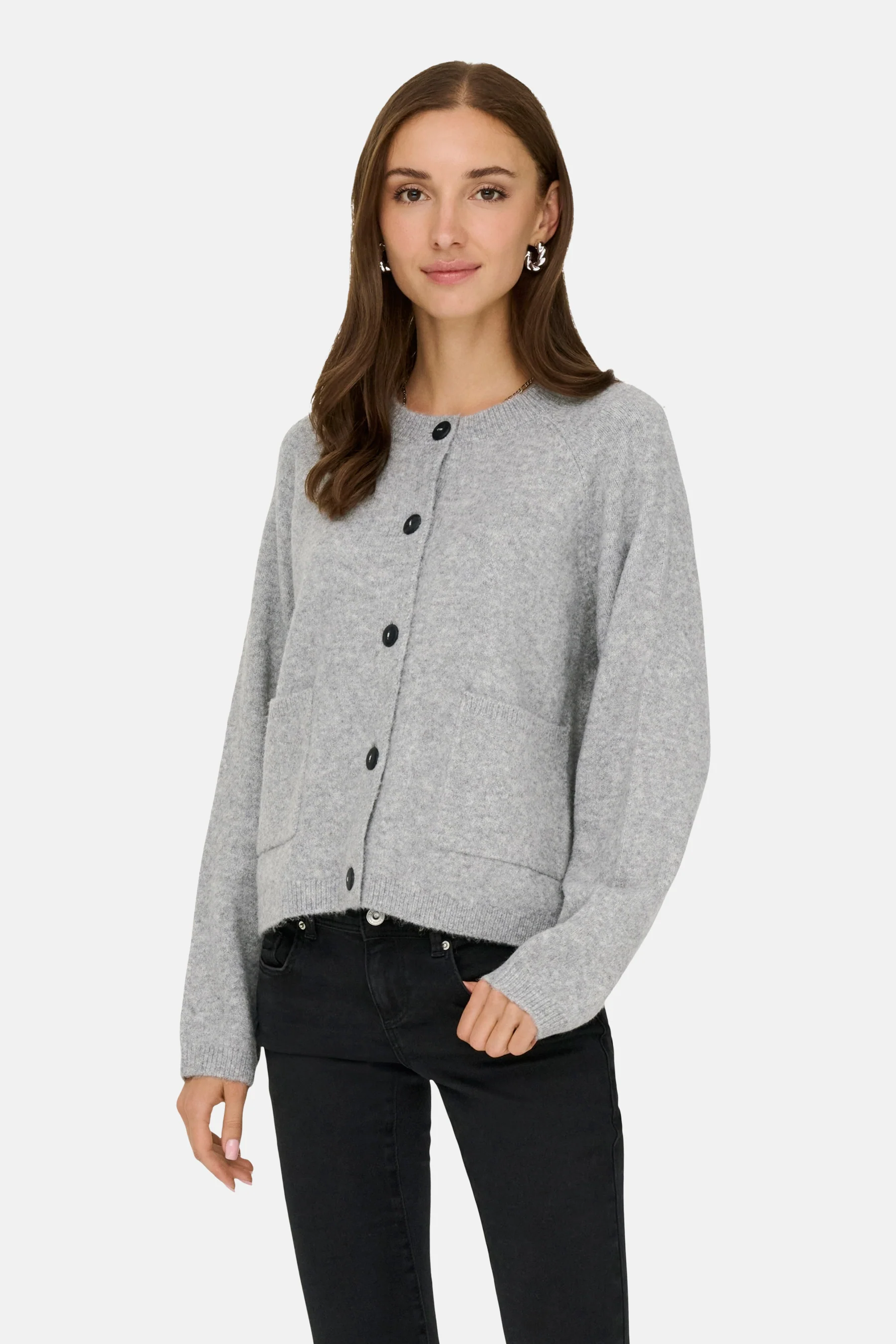 Cardigan - grijs