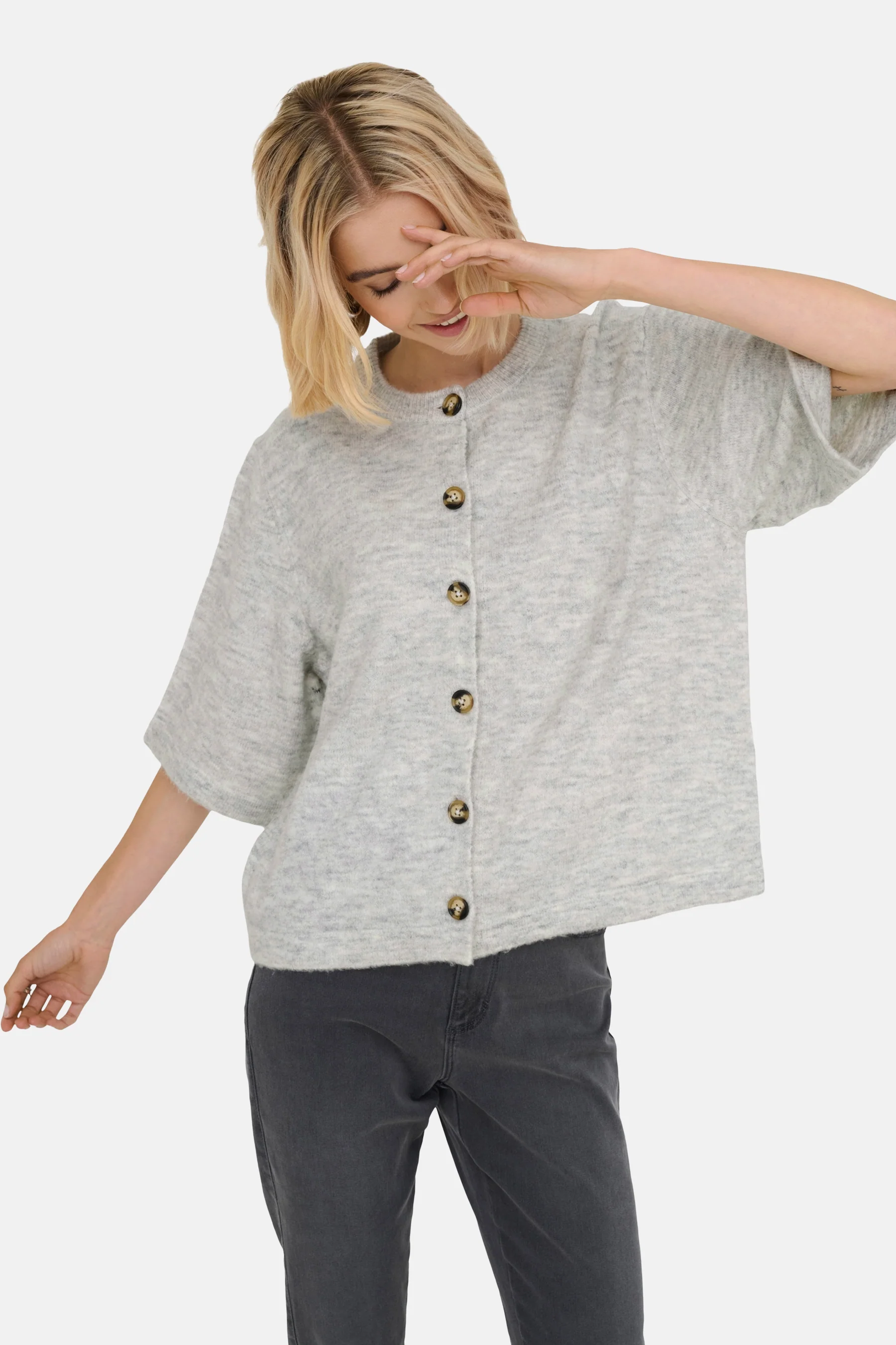 Cardigan - grijs - Image 5
