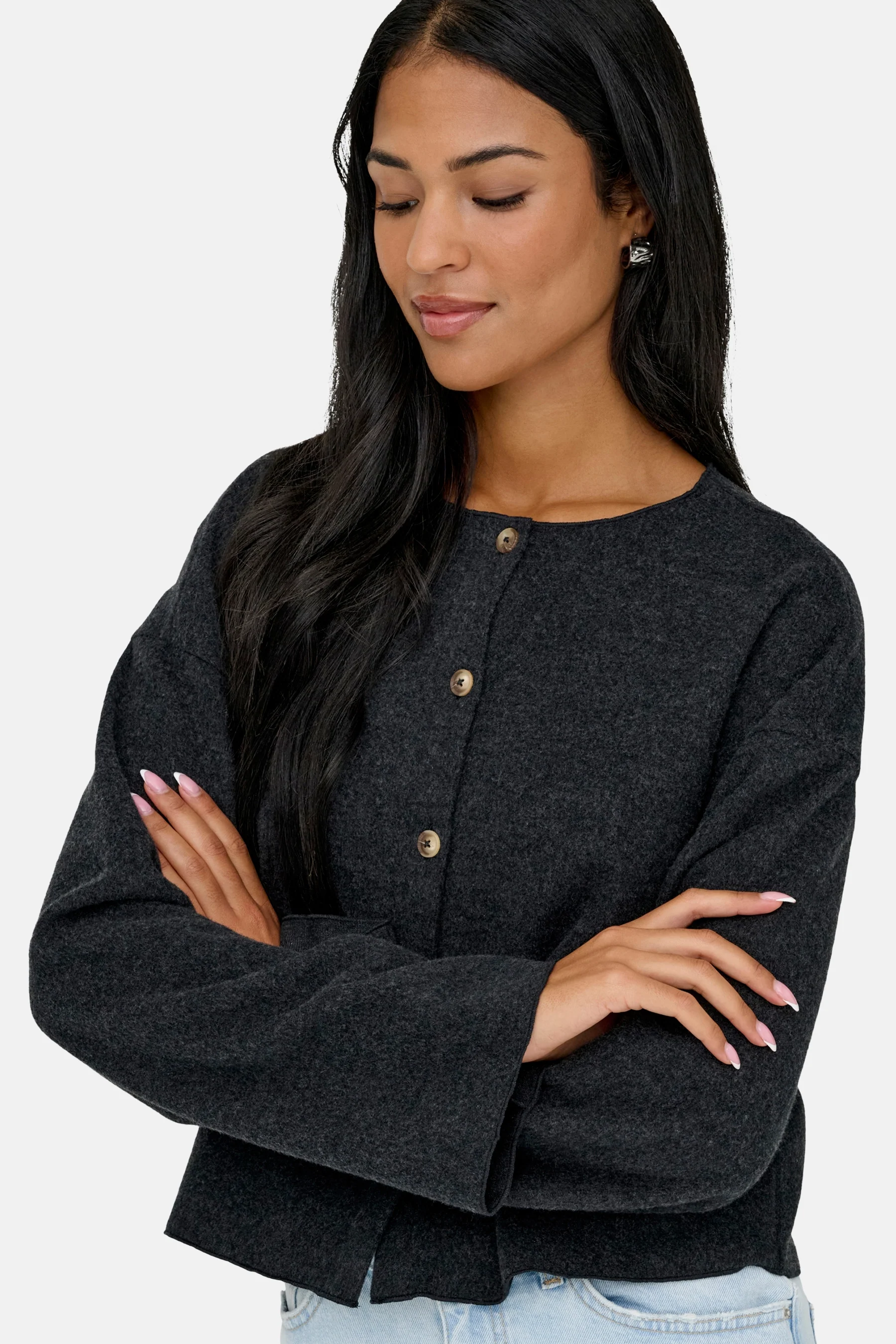 Cardigan - grijs - Image 5