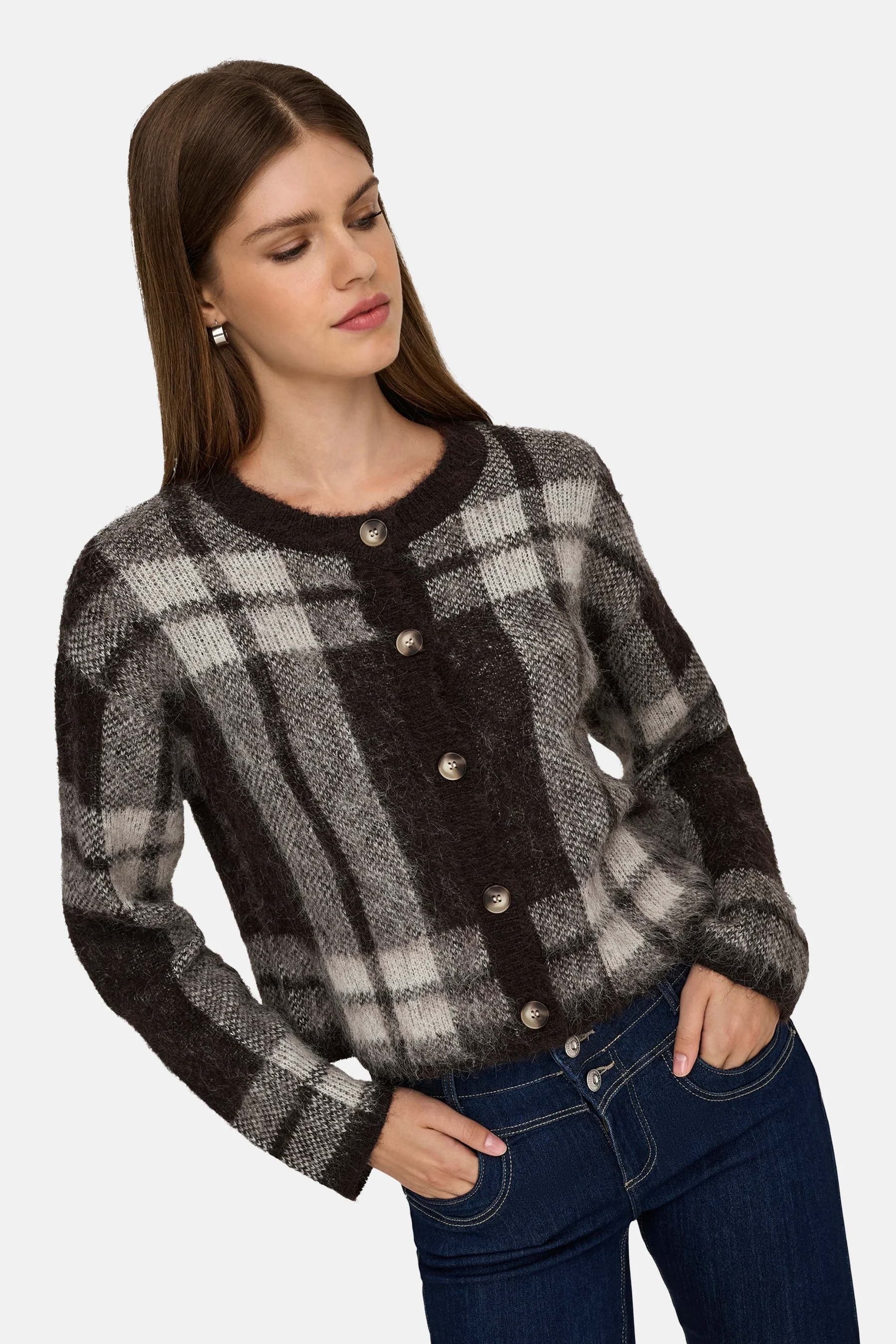 Cardigan - Bruin - Image 4