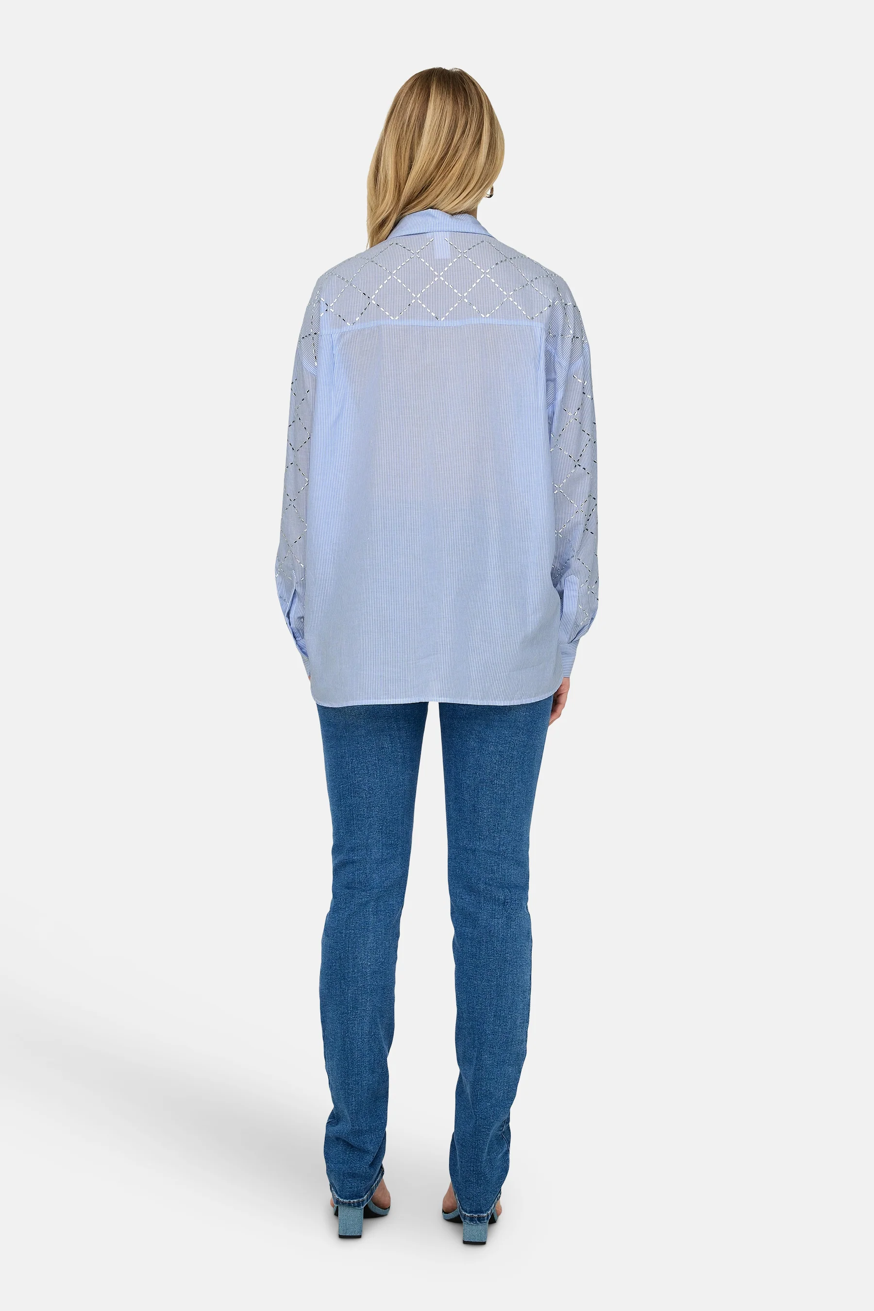 Hemd met lange mouwen - blauw - Image 2