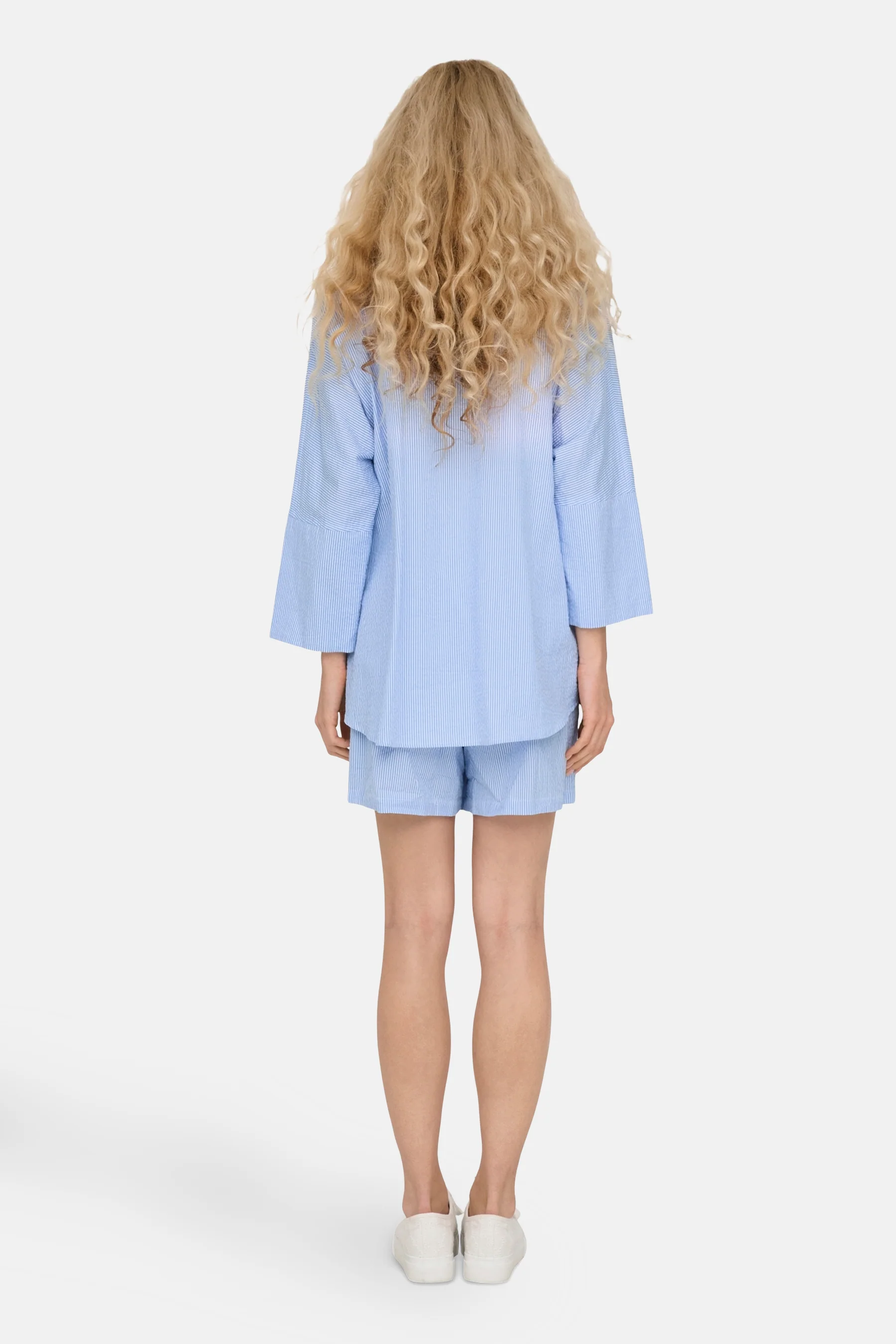 Hemd met lange mouwen - blauw - Image 3