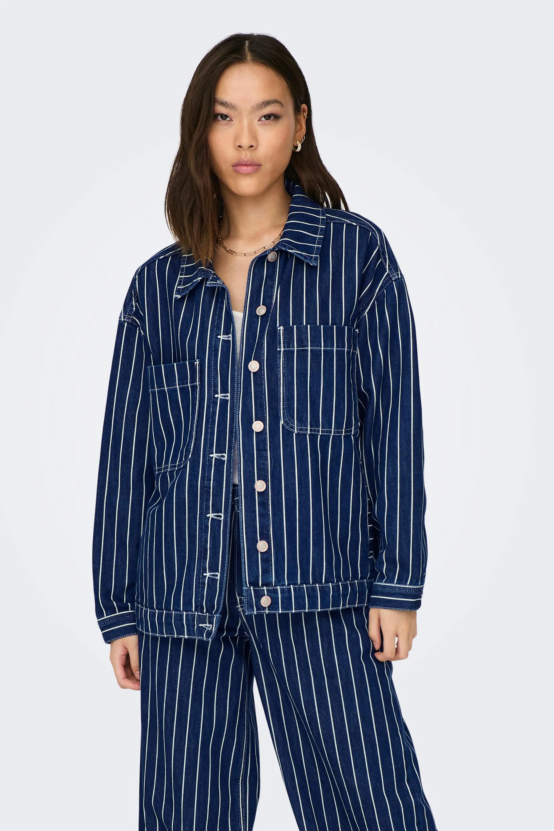 Hemd met lange mouwen - dark blue d
