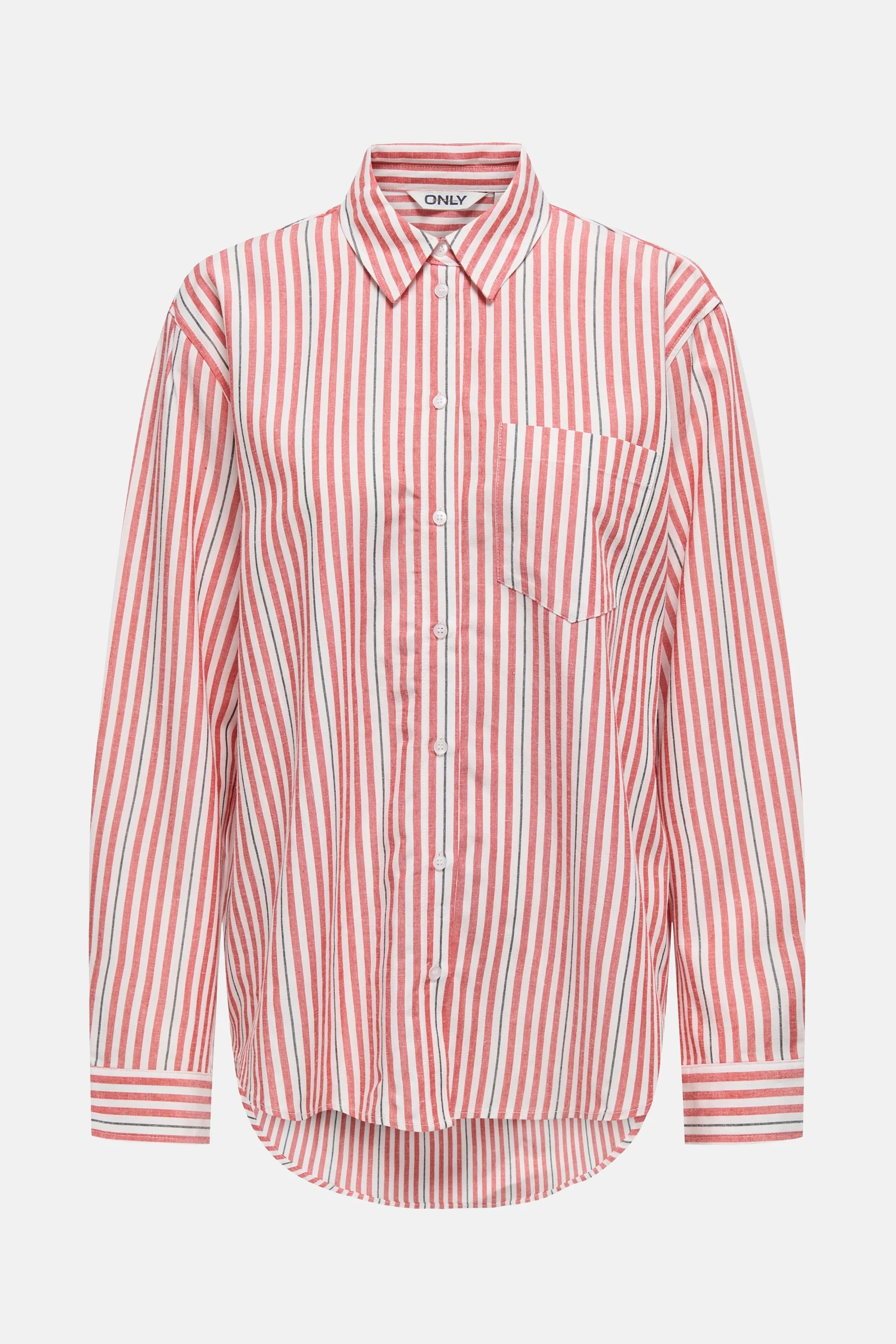 Hemd met lange mouwen - rood - Image 6