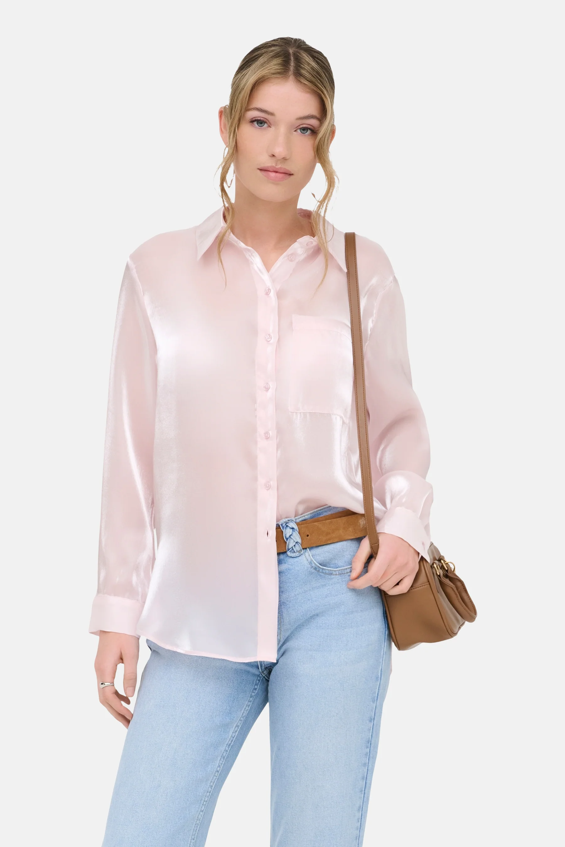 Hemd met lange mouwen - roze