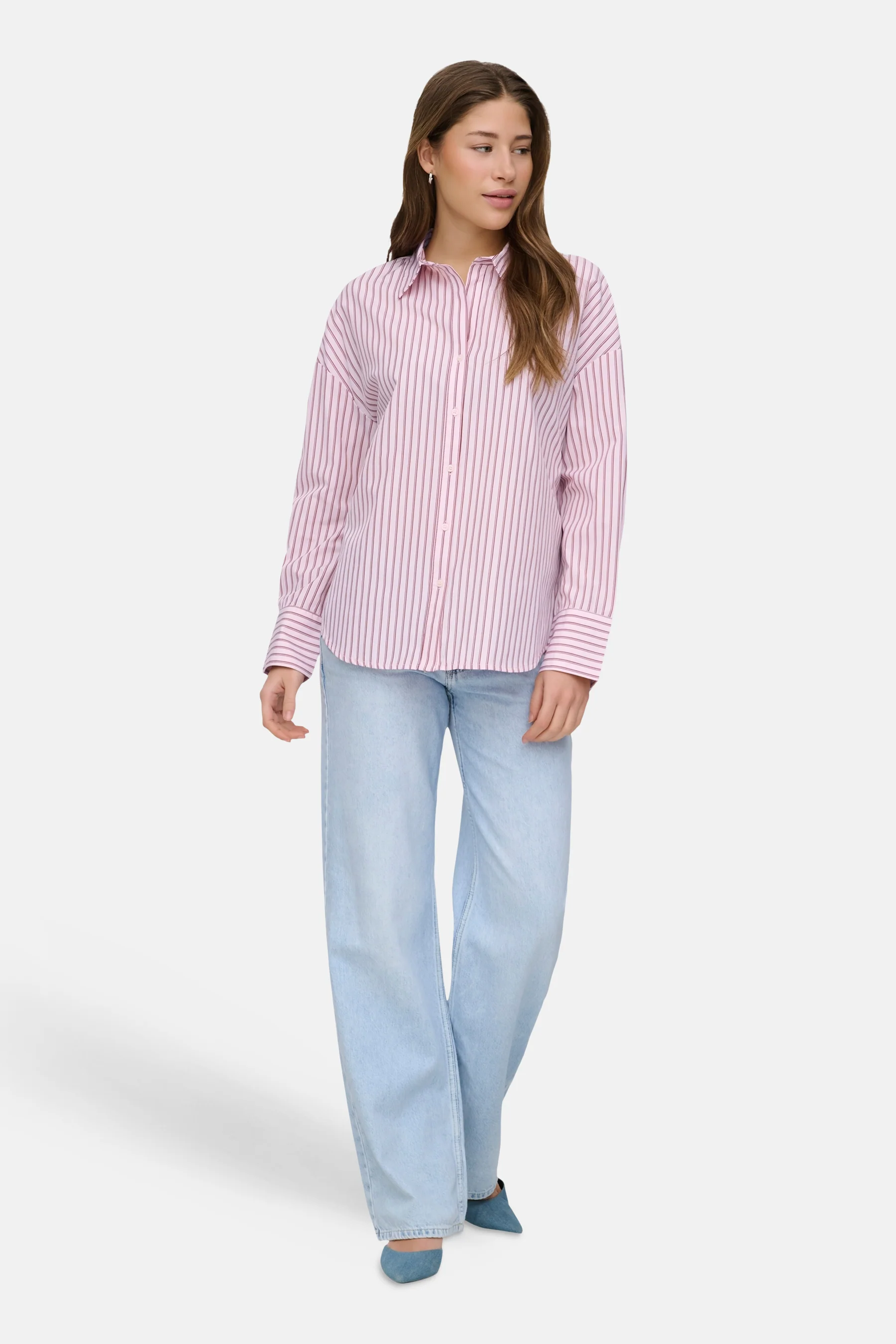 Hemd met lange mouwen - roze - Image 2