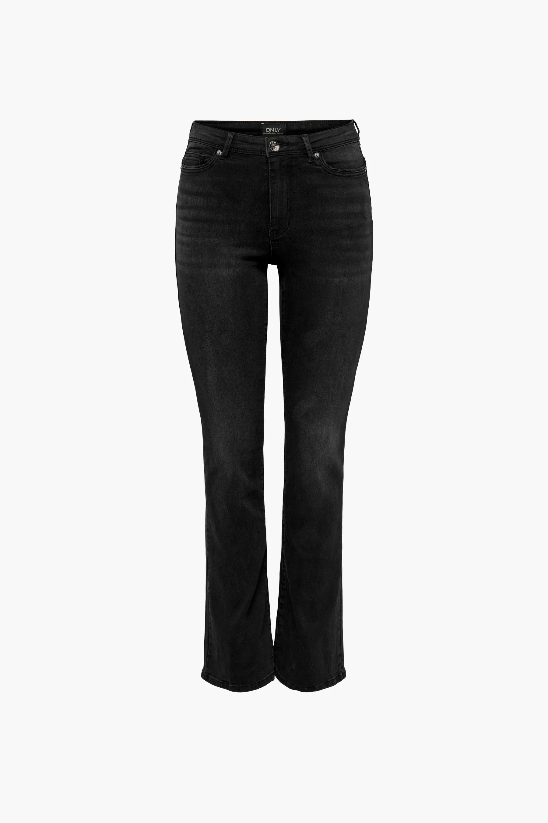 Bootcut jeans - black denim - Image 5
