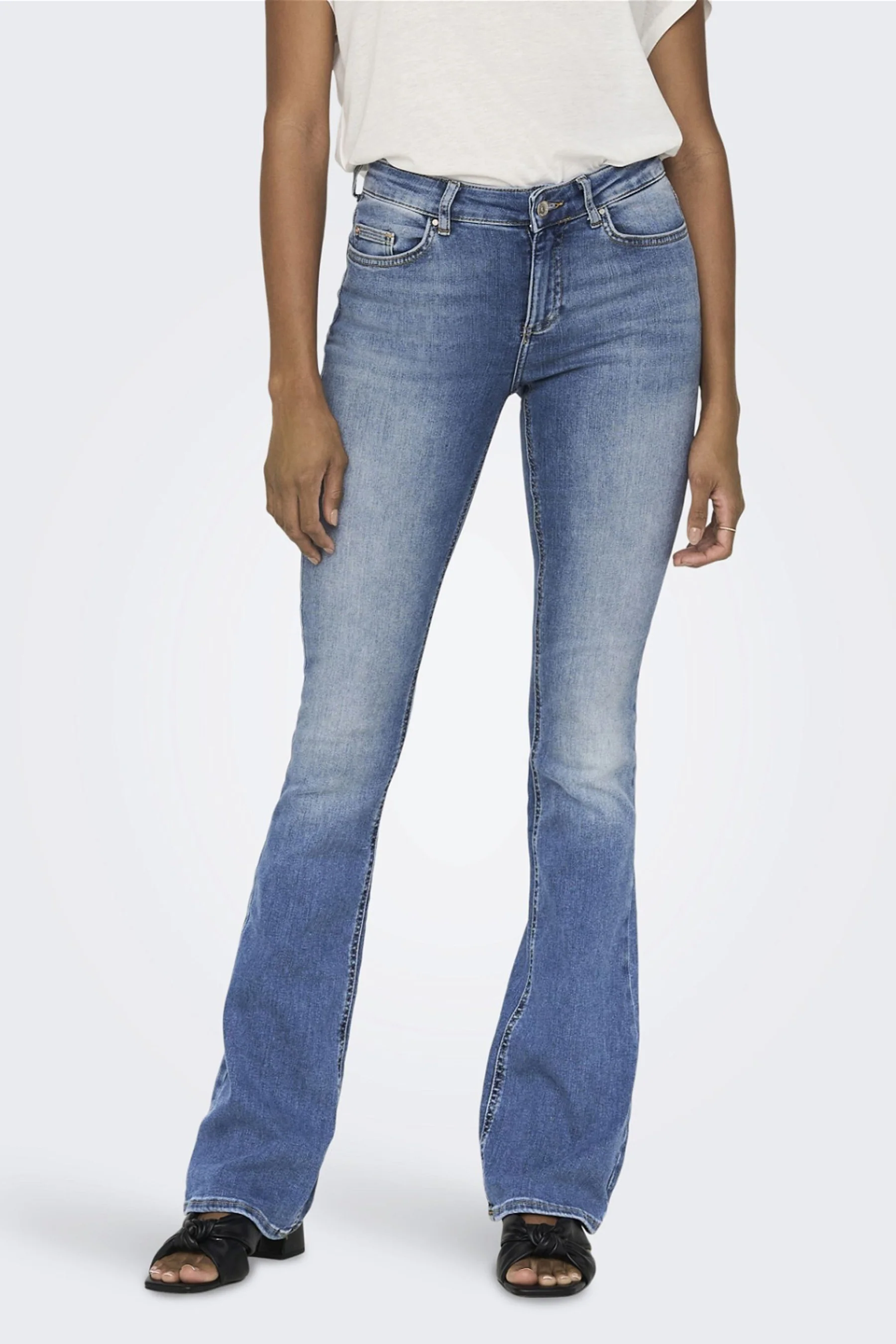 BLUSH FLARE - light blue denim - Image 4