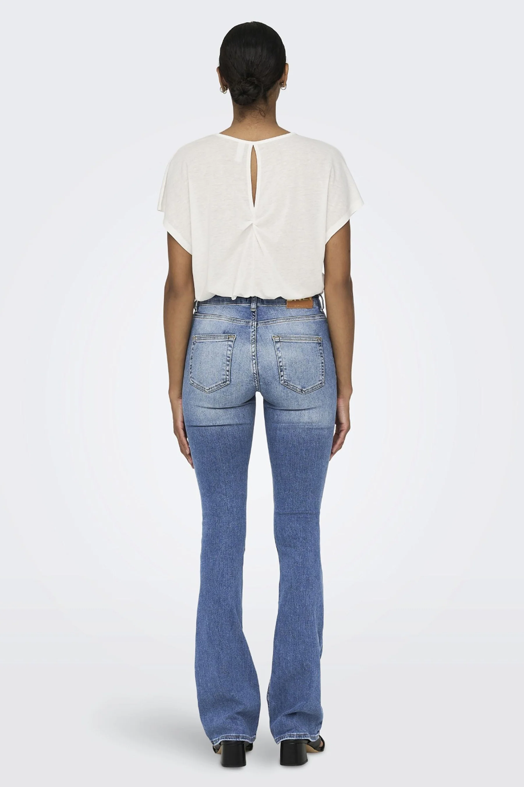 BLUSH FLARE - light blue denim - Image 5
