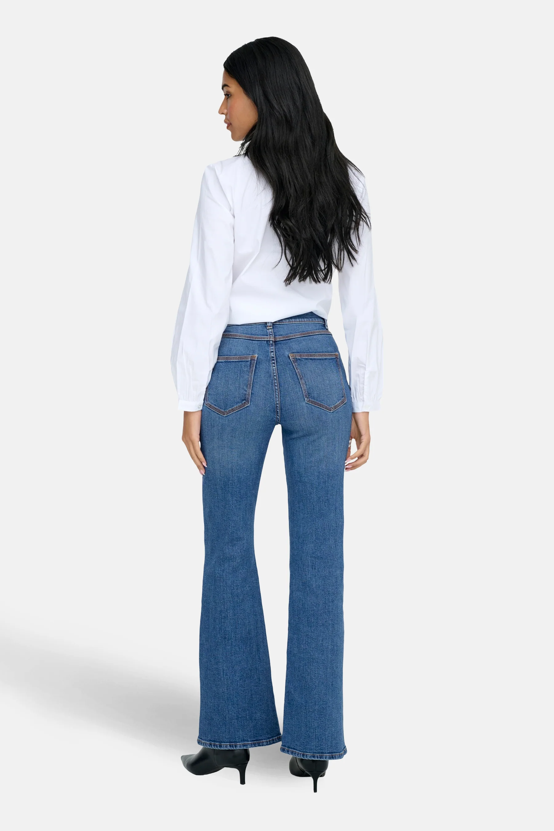 JUICY FLARE - mid blue denim - Image 3